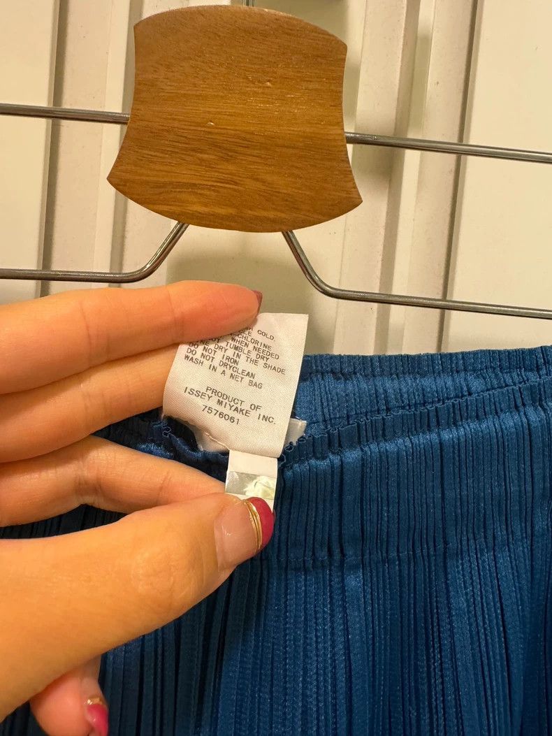 Issey Miyake Issey Miyake size:3 Blue pleated pants Size 42" / US 20 - 5 Thumbnail