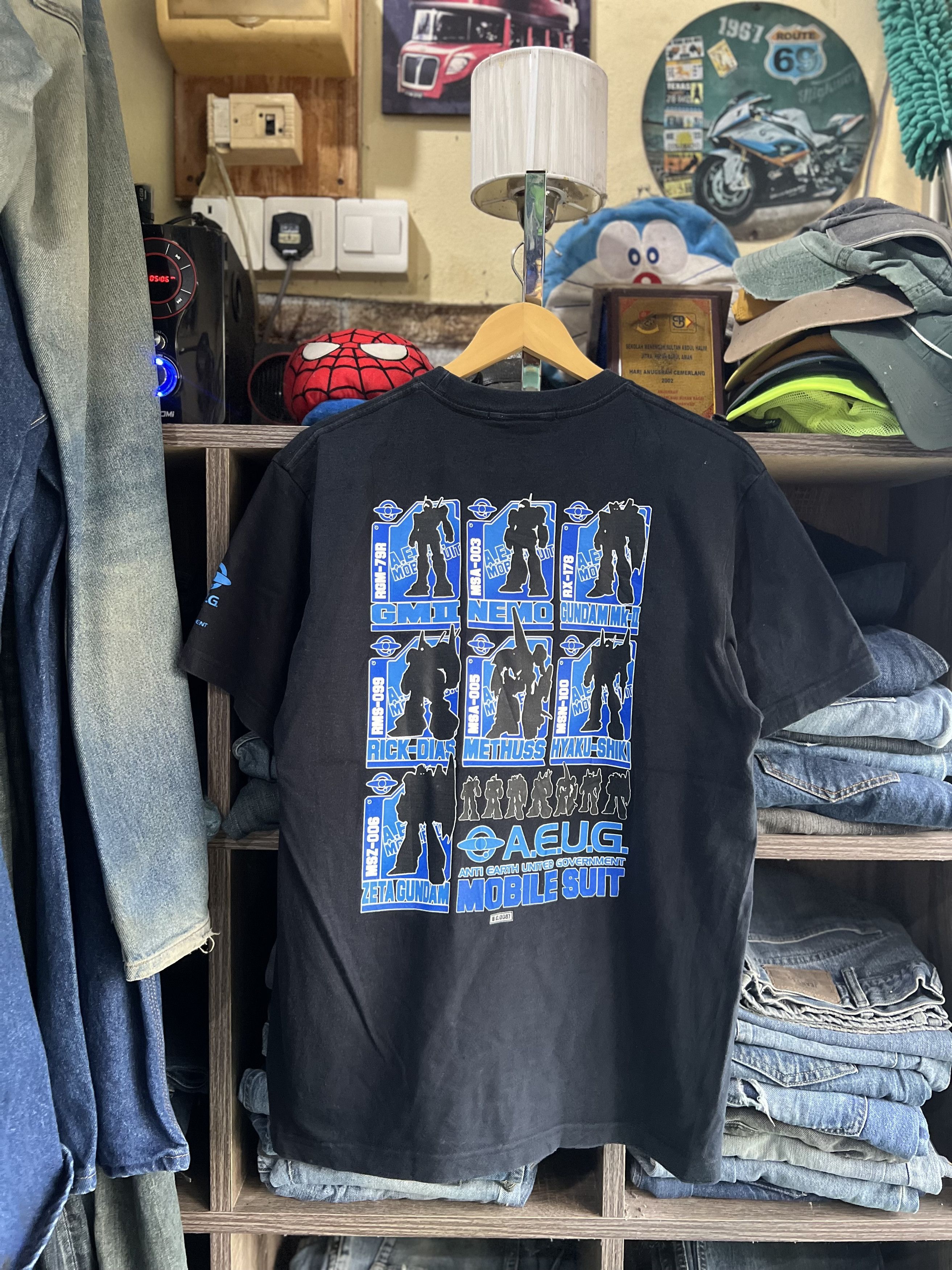 Cartoon Network 🔥Cospa Gundam Anti Earth United Government Tee Size US M / EU 48-50 / 2 - 13 Thumbnail