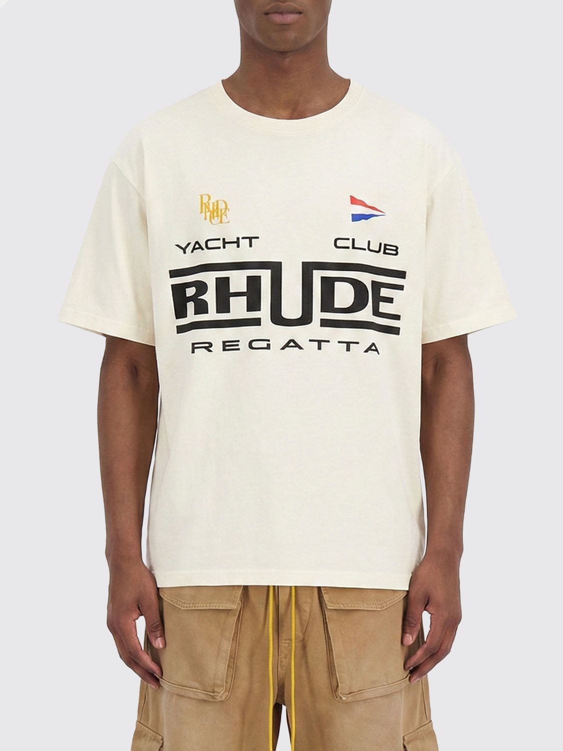 Rhude Rhude T-Shirt Men White Size US M / EU 48-50 / 2 - 1 Thumbnail