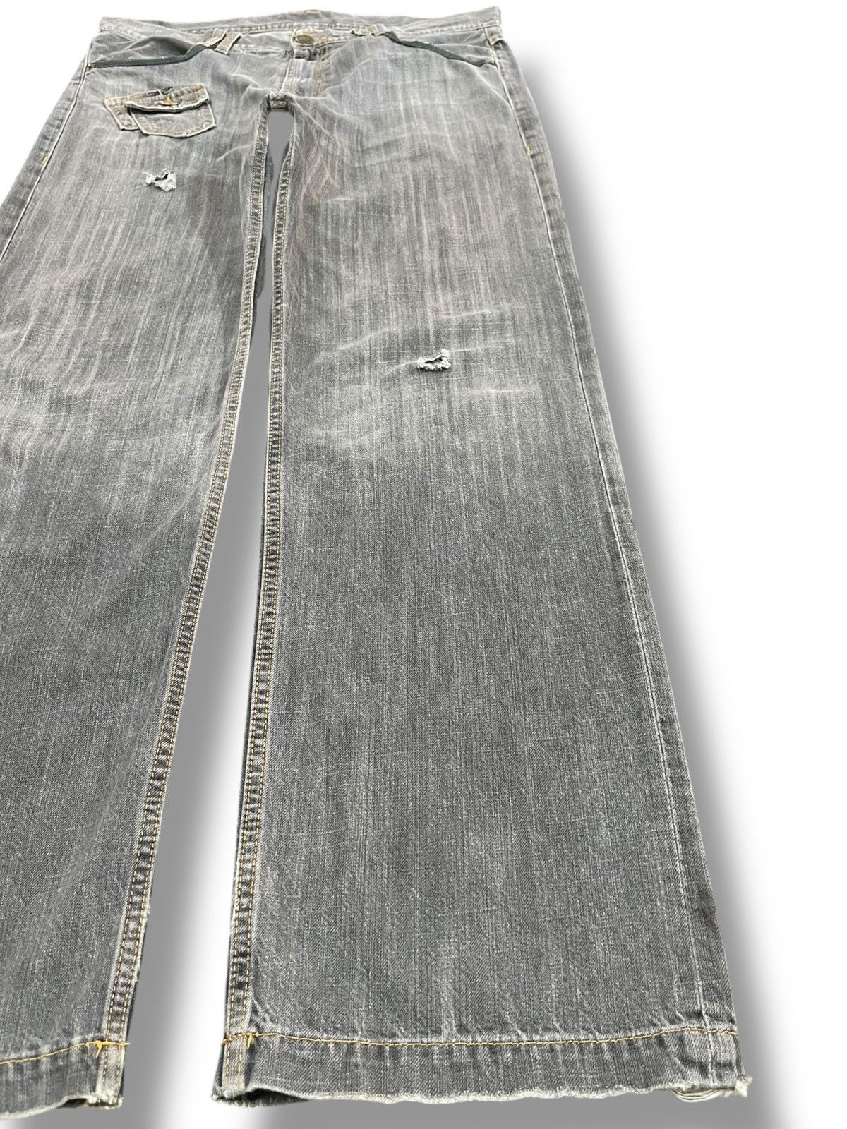 Beauty Beast Vintage Japanese Brand Black Baggy Denim Size US 36 / EU 52 - 5 Thumbnail