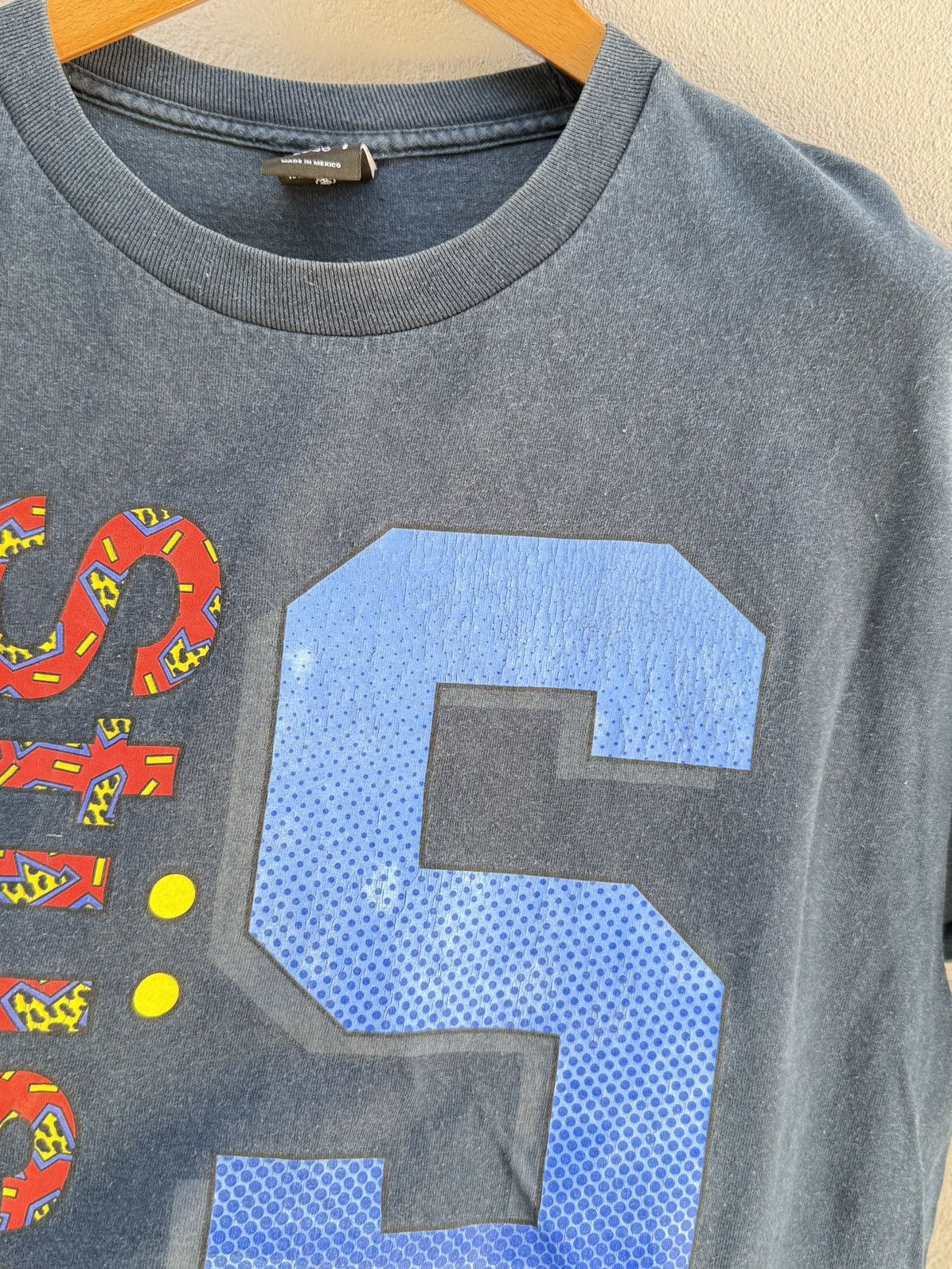 Stussy Vintage Stussy Us 80 Worldwide Streetwear Skate Faded Tee Size US L / EU 52-54 / 3 - 4 Thumbnail