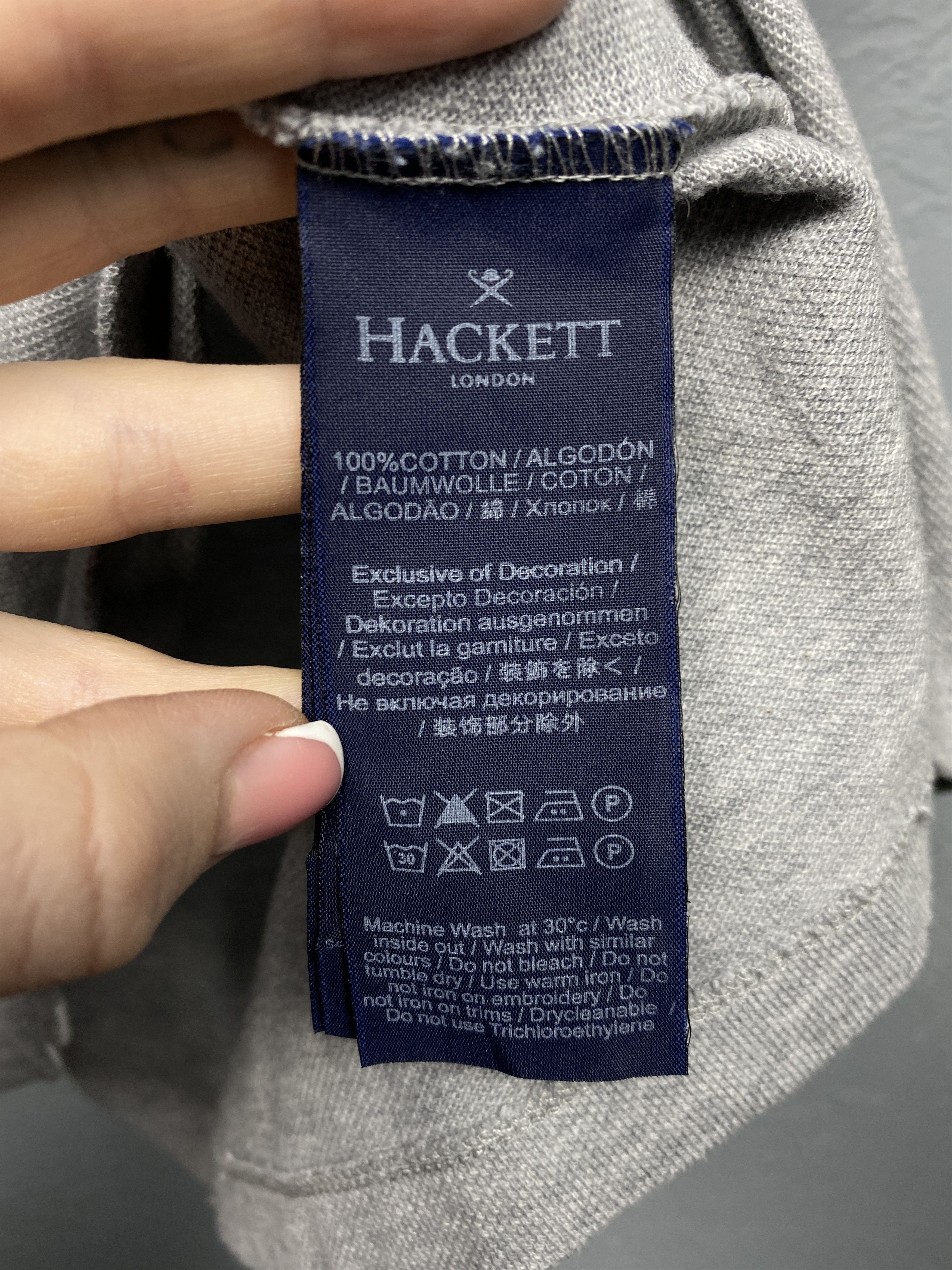 Hackett Hackett Vintage Mens Polo Shirt Size US XL / EU 56 / 4 - 5 Thumbnail