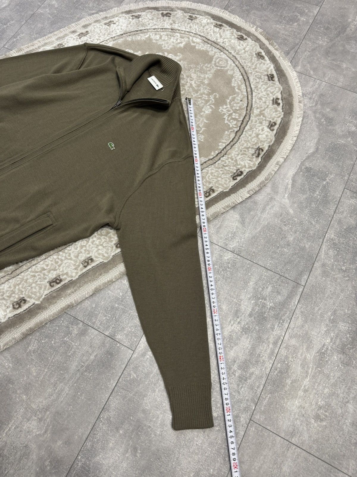 Lacoste 🐊 Vintage Lacoste 1/3 Zip Sweatshirt Hoodie Y2K Size US XXL / EU 58 / 5 - 3 Thumbnail