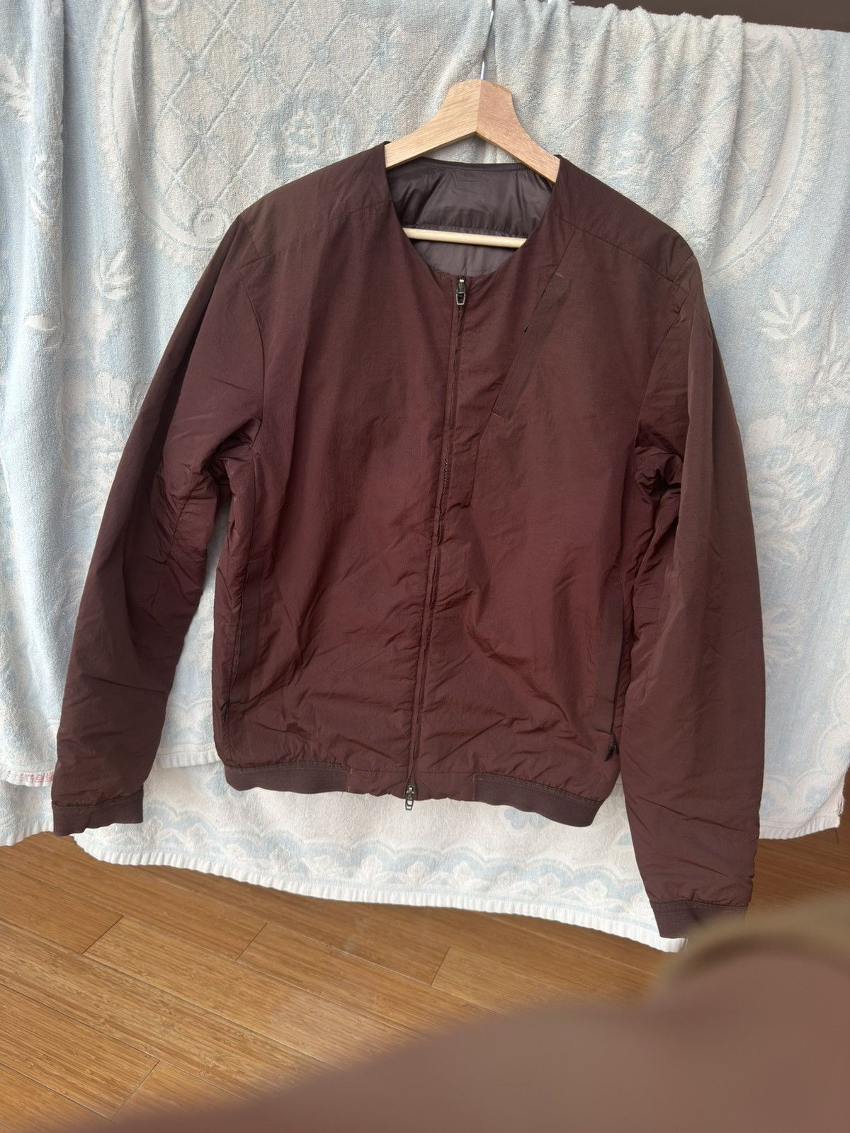Lululemon Lululemon Lab Ashta reversible bomber maroon Size US M / EU 48-50 / 2 - 1 Thumbnail