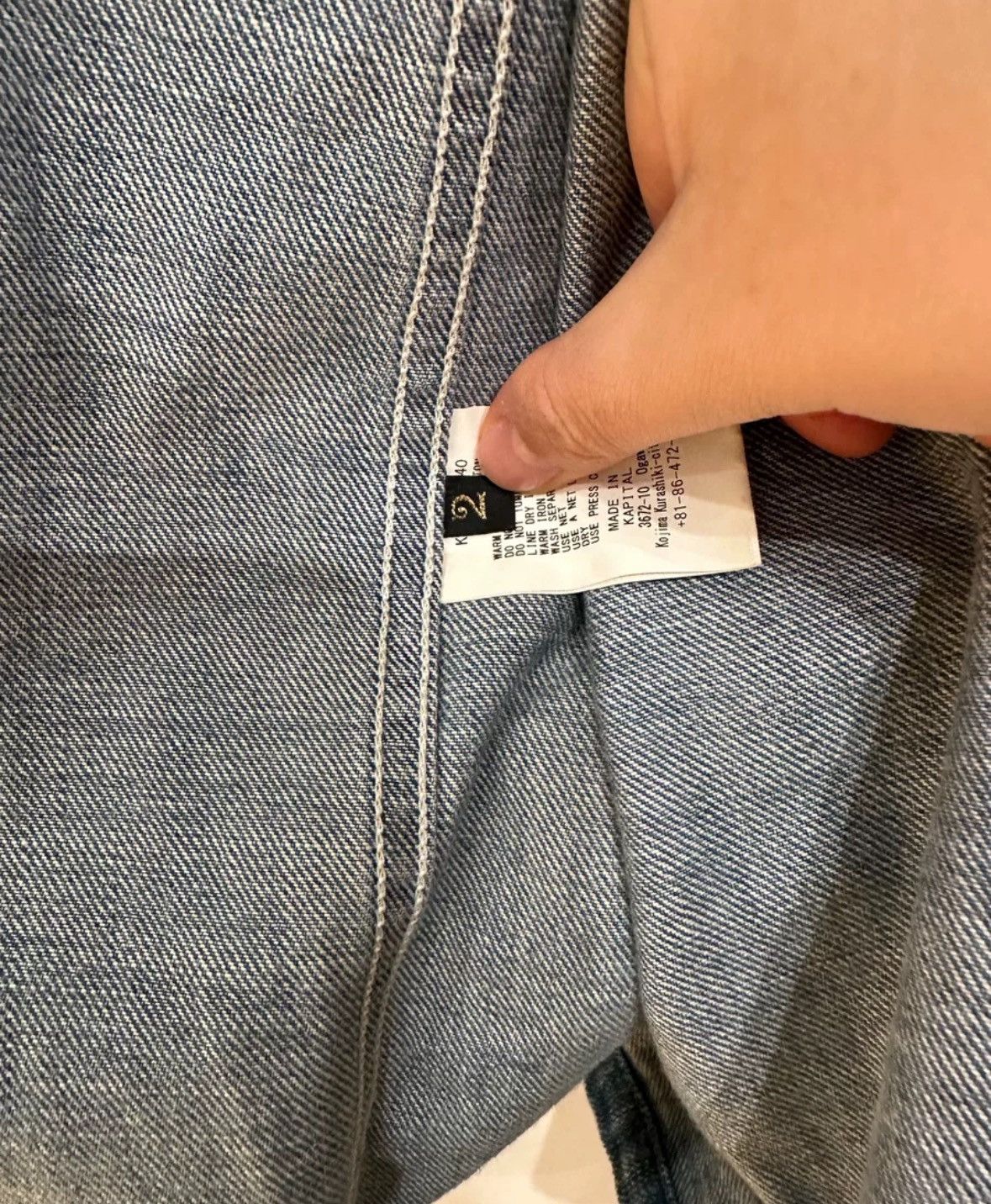 Kapital Kapital denim jacket2412-Nextarrow Size US M / EU 48-50 / 2 - 8 Thumbnail