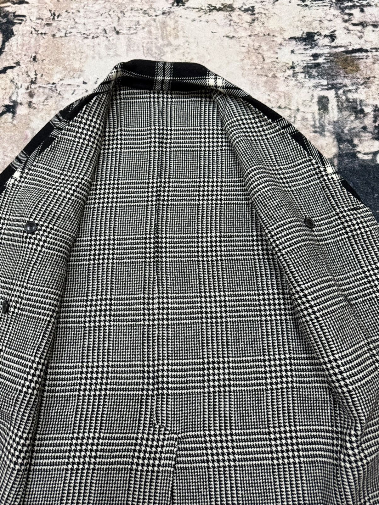 Tommy Hilfiger Tommy Hilfiger Chekered Wool Long Coat Jacket Size US S / EU 44-46 / 1 - 8 Thumbnail