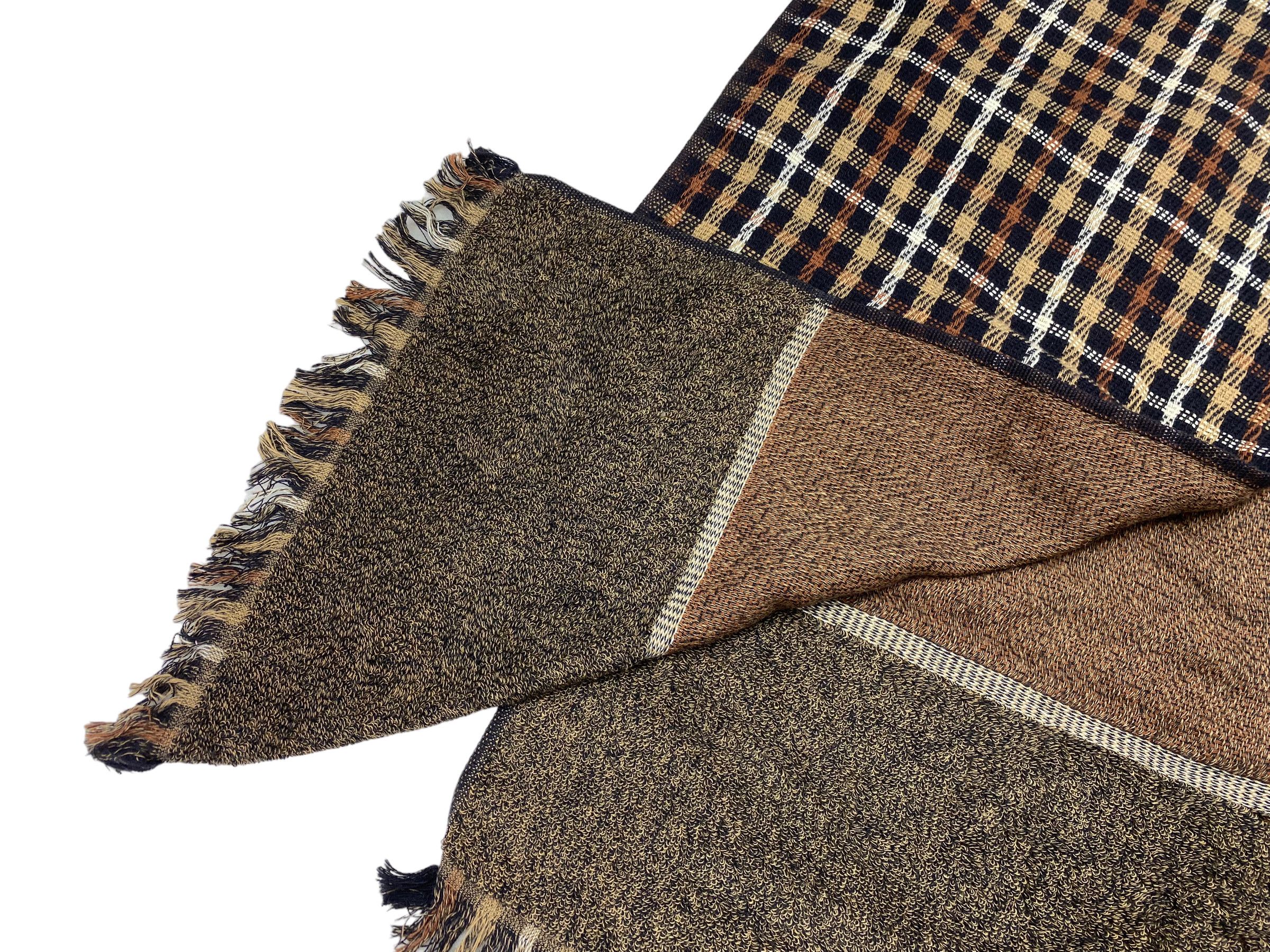 DAKS × Vintage Vintage Daks London Cotton Checkered Muffler Scarf 90s Size ONE SIZE - 6 Thumbnail