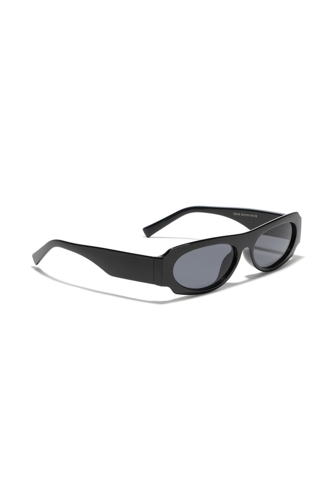 Japanese Brand Rare Vtg Y2k Avant Garde Square Black Sunglasses Unisex OS Size ONE SIZE - 3 Thumbnail