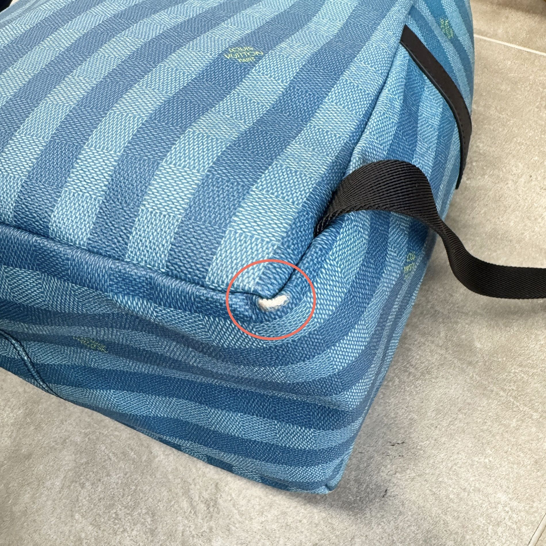 Louis Vuitton Louis Vuitton M59913 Discovery Backpack In Blue RRP £2290 Size ONE SIZE - 14 Thumbnail