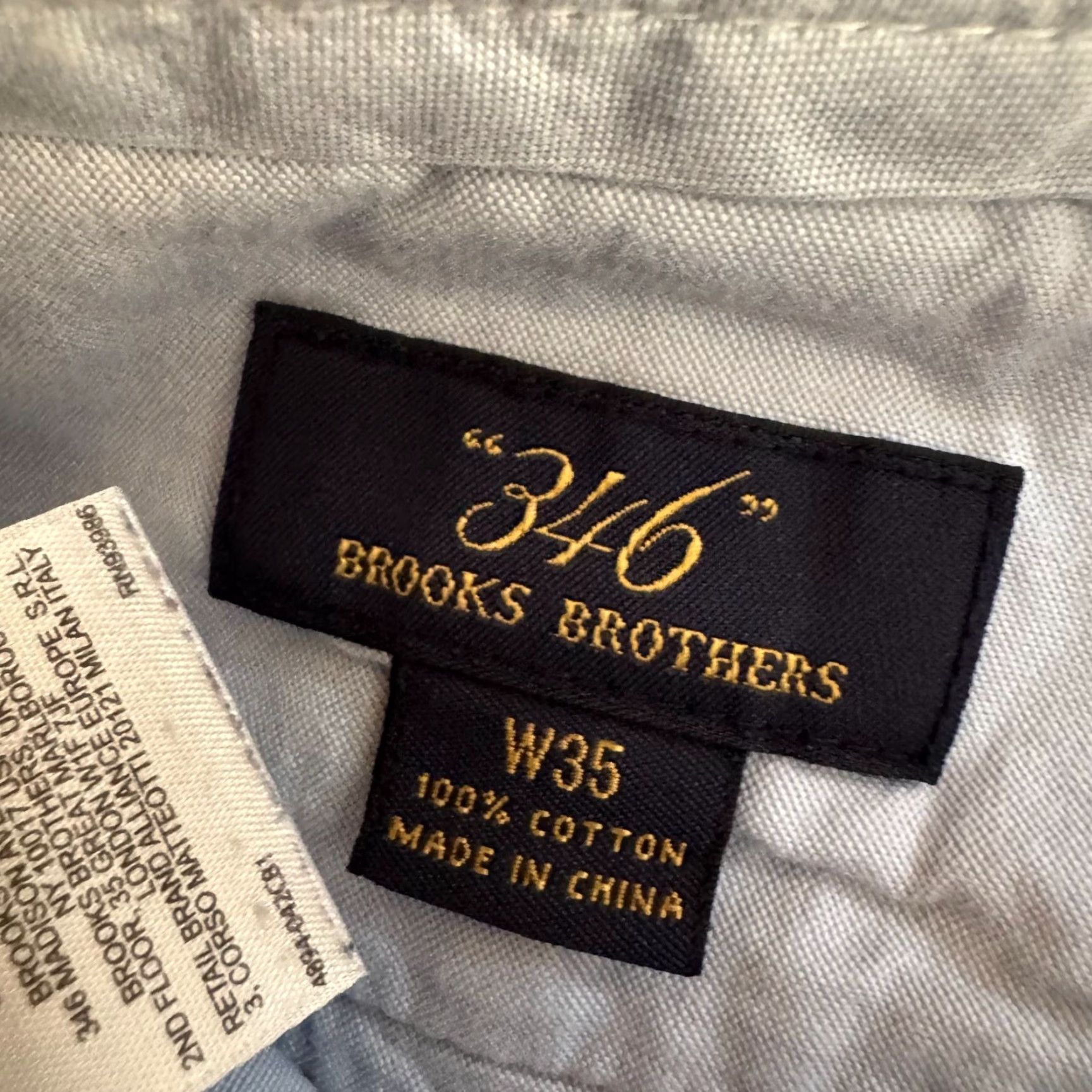 Brooks Brothers Brooks Brothers Chino Shorts Mens Size 35 Seersucker Striped Blue Preppy Casual Distinctive Brook Brothers Climate: Summer, Spring Size US 35 - 5 Thumbnail