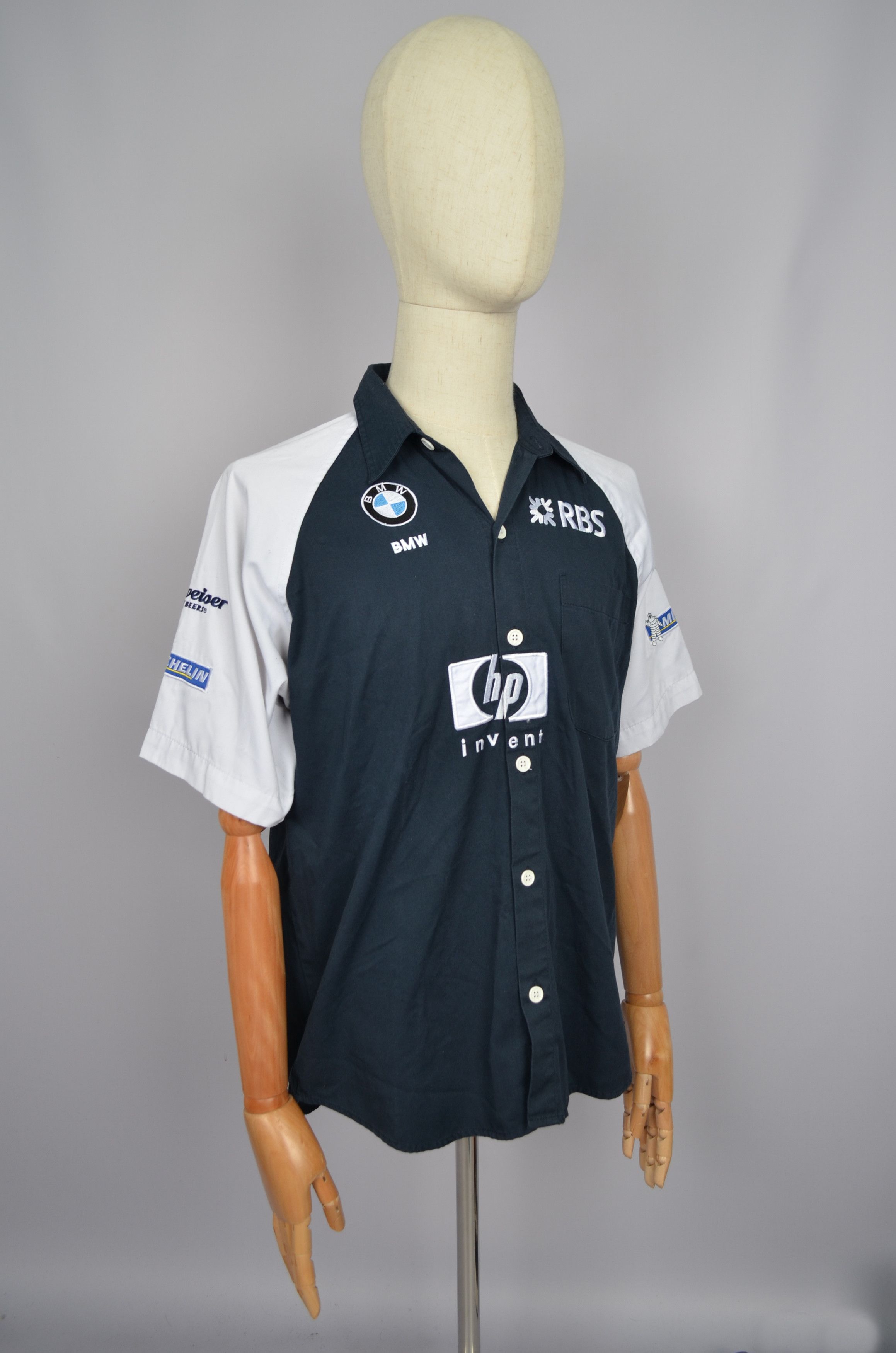 BMW × Formula 1 BMW Williams Formula 1 F1 HP Team Shirt Rare Vintage Size M Size US M / EU 48-50 / 2 - 8 Thumbnail