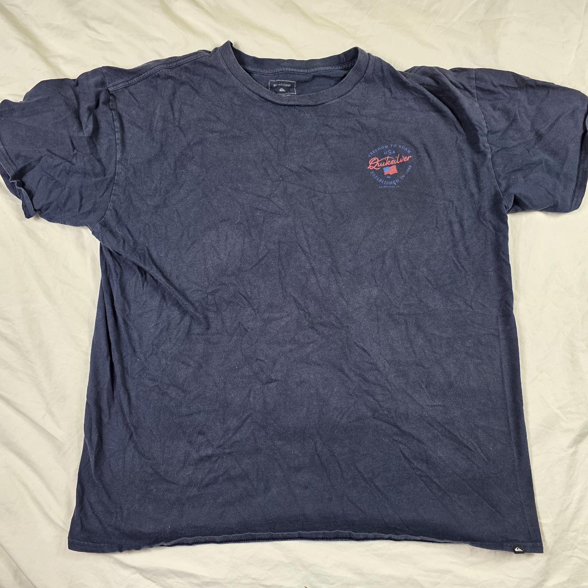 Quiksilver Quiksilver Freedom To Roam American Flag Mens Size 2XL Black Size US XXL / EU 58 / 5 - 3 Thumbnail