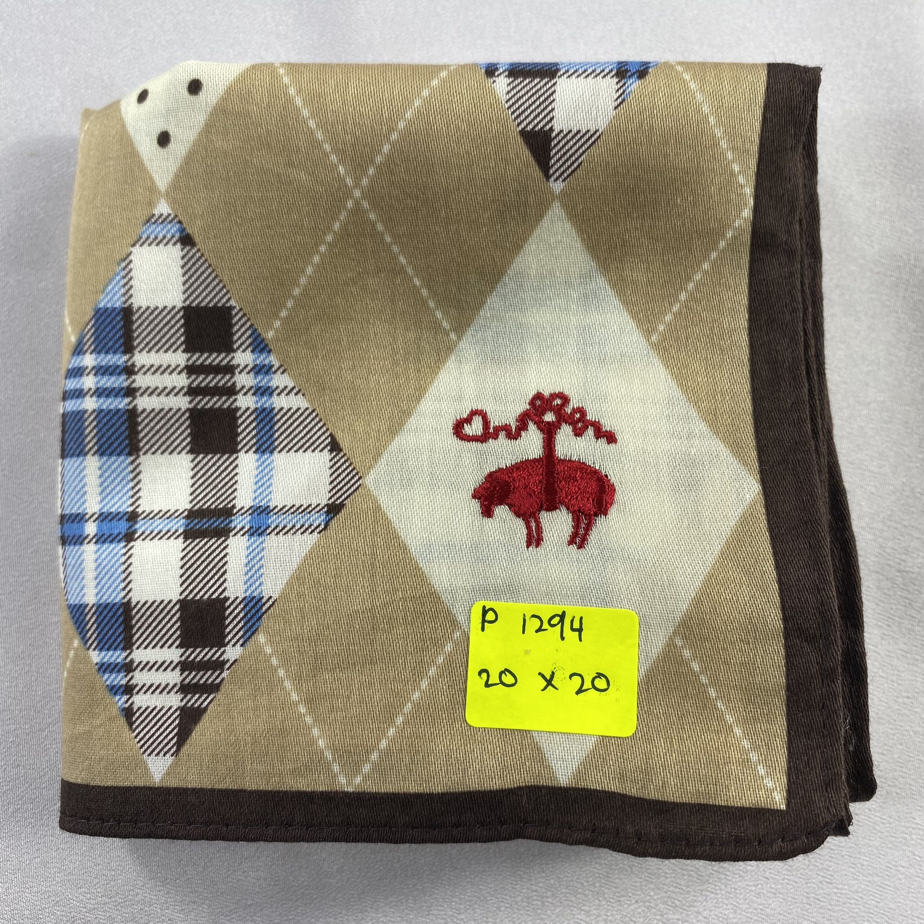 Brooks Brothers × Vintage Brooks Brothers Bandana/ Handkerchief / Neckerchief-P1294 Size ONE SIZE - 6 Thumbnail
