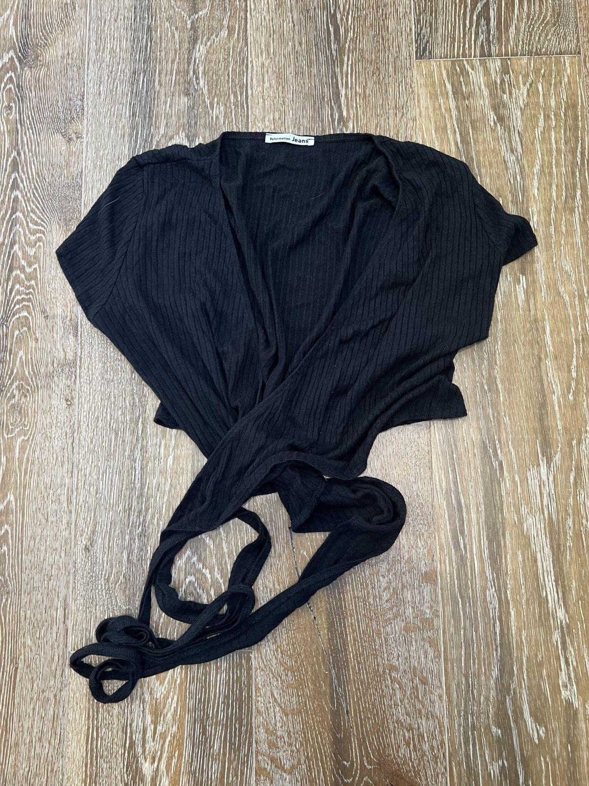 Reformation Reformation black tie top Size XL / US 12-14 / IT 48-50 - 1 Thumbnail