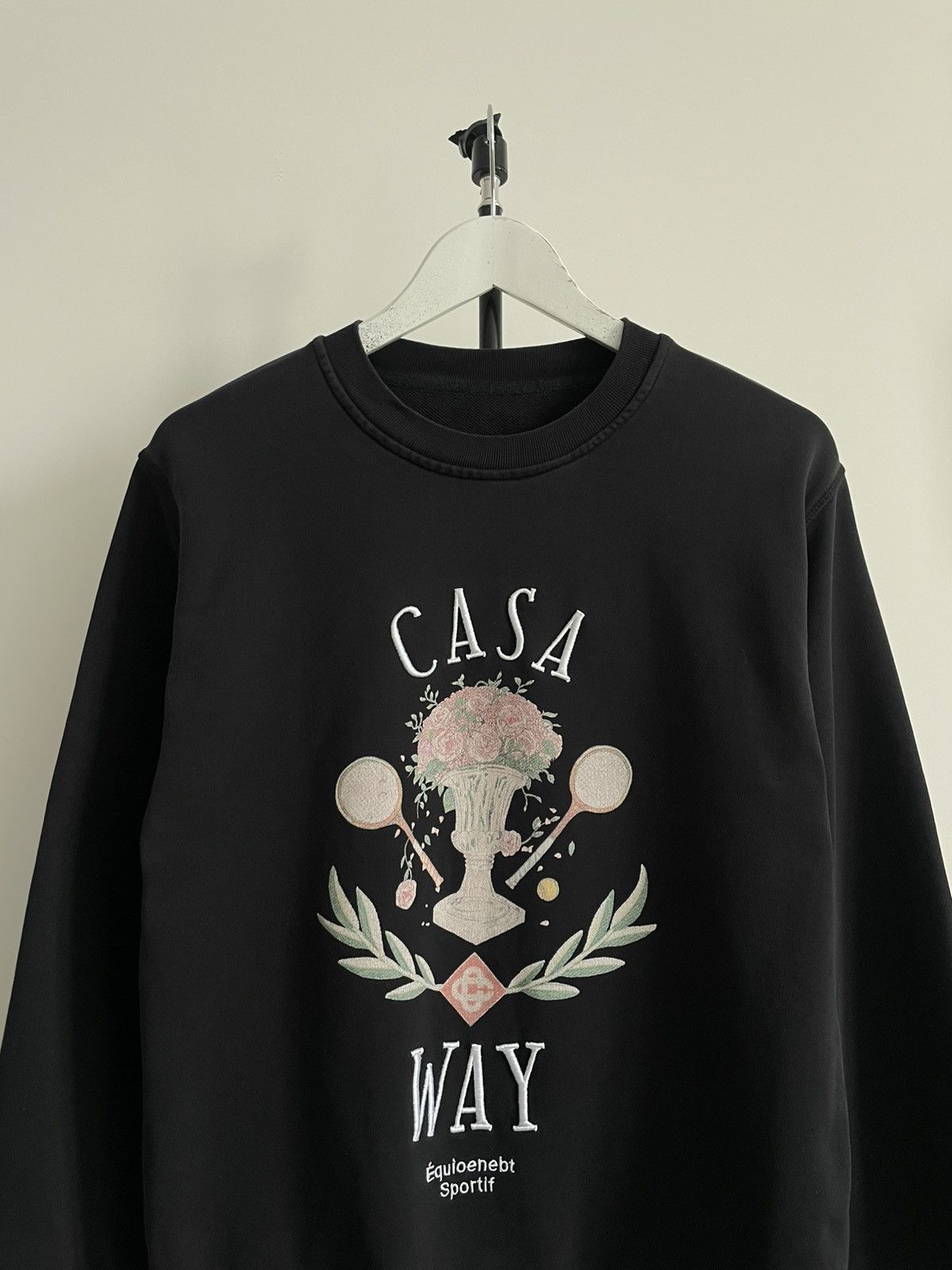 Casablanca Casablanca Casa Way Black Sweatshirt Size US S / EU 44-46 / 1 - 2 Thumbnail