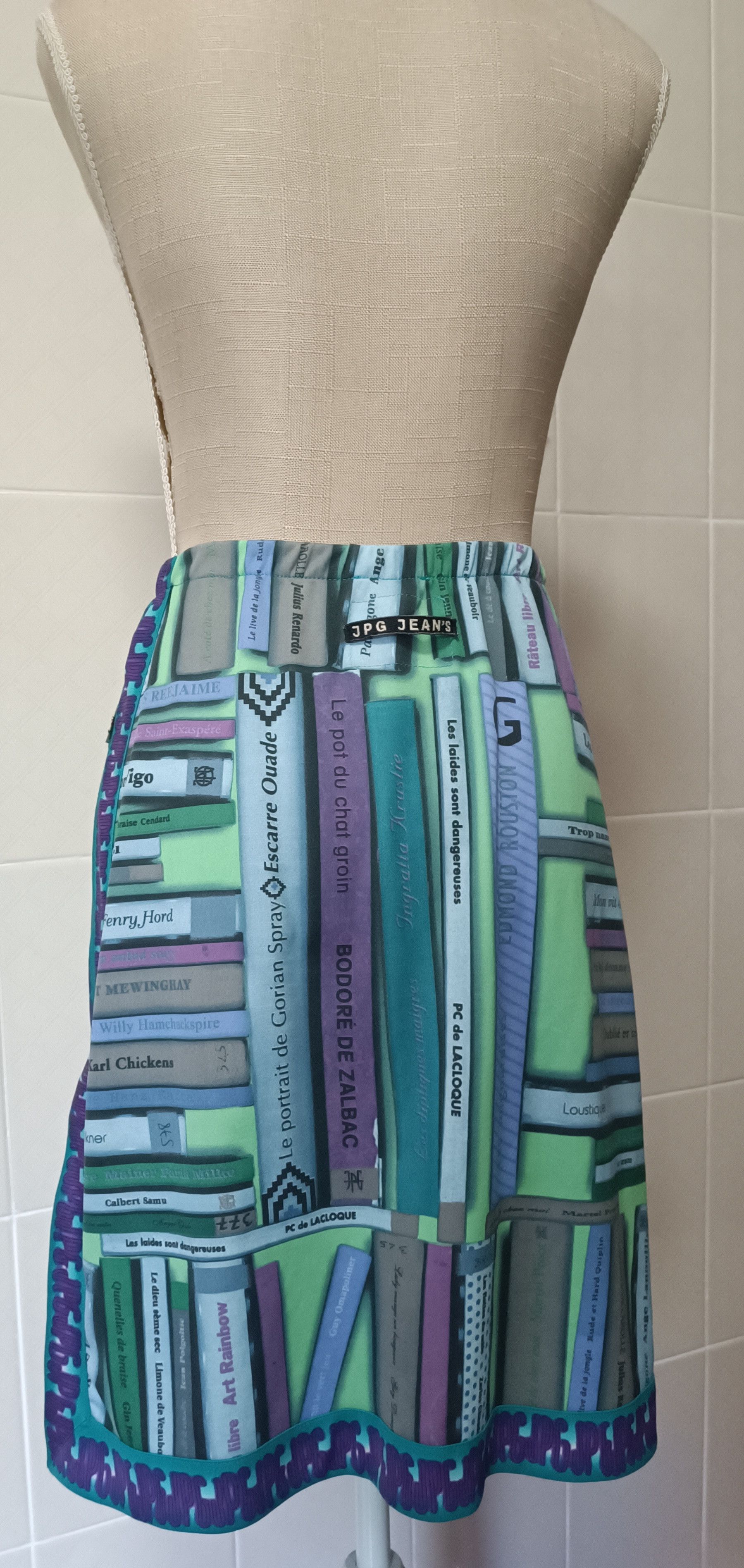 Jean Paul Gaultier Spring 2001 - Books print set - JPG Jeans - Colec. N°3 Size M / US 6-8 / IT 42-44 - 13 Thumbnail