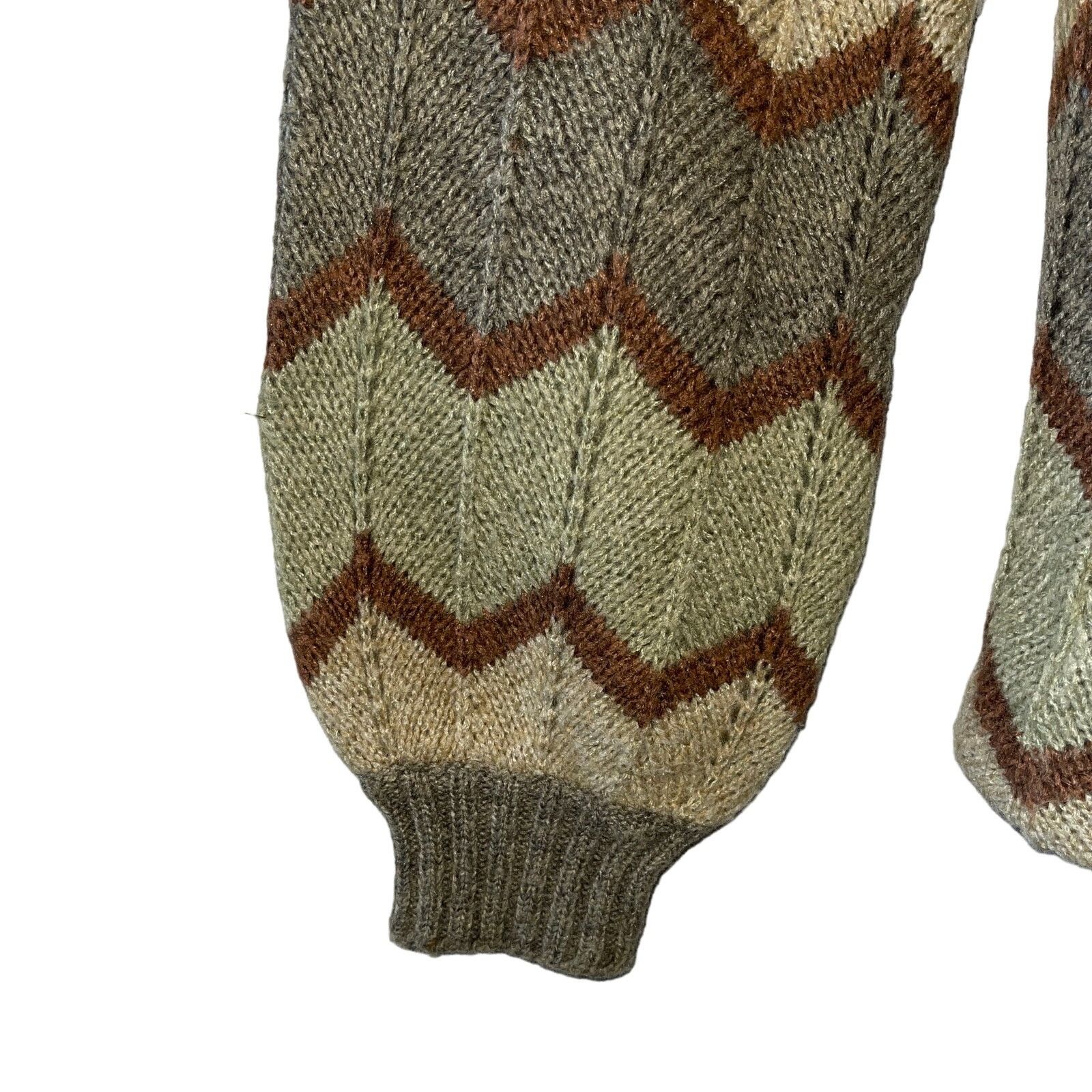 Vintage VINTAGE 70s Gisele de Lichiaa Paris Cardigan Sweater Size L Size L / US 10 / IT 46 - 3 Thumbnail
