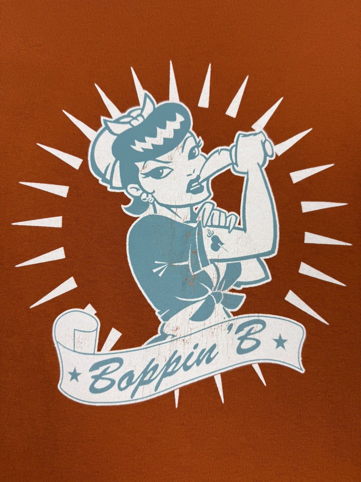 Band Tees Vintage Boppin B Band T Shirt Rock Signed Size US L / EU 52-54 / 3 - 4 Thumbnail