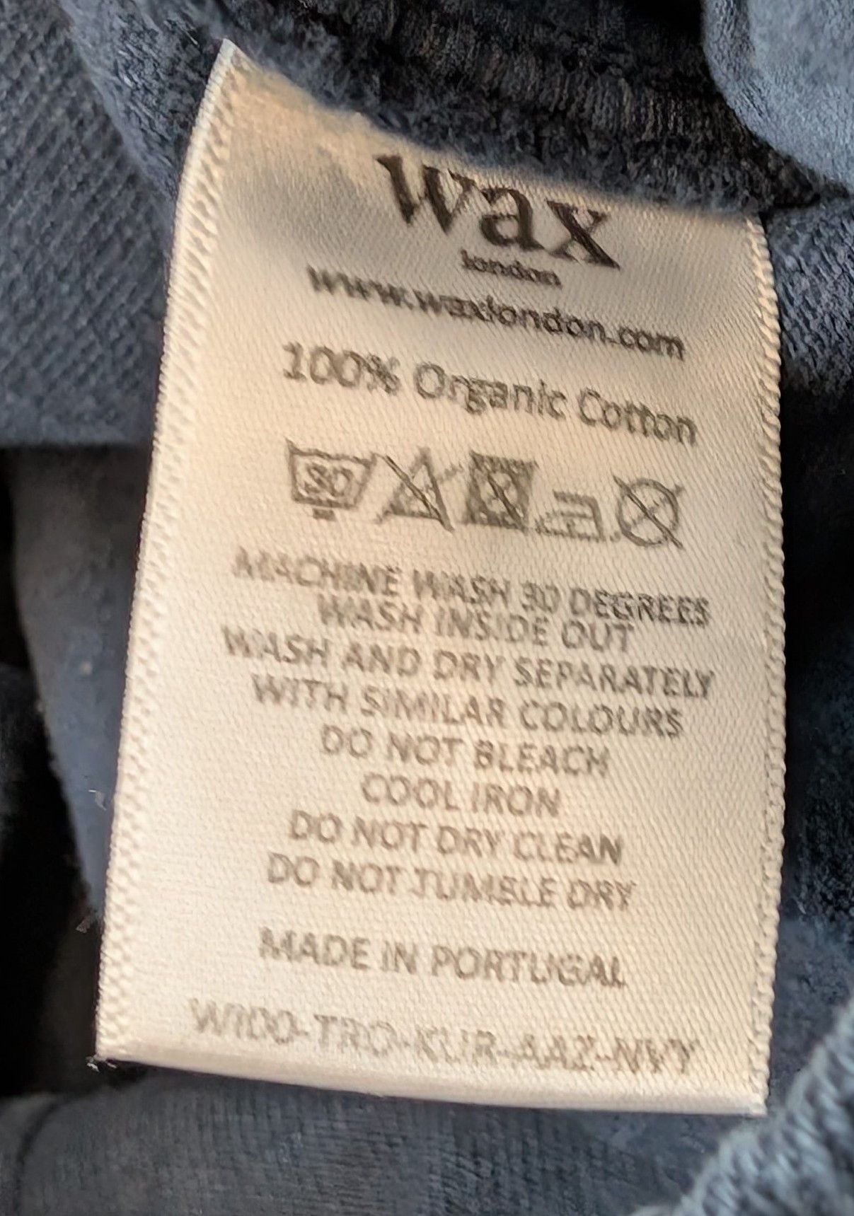 Wax London Wax London Kurt Twill Trousers Cotton Made in Portugal Size US 32 / EU 48 - 4 Thumbnail