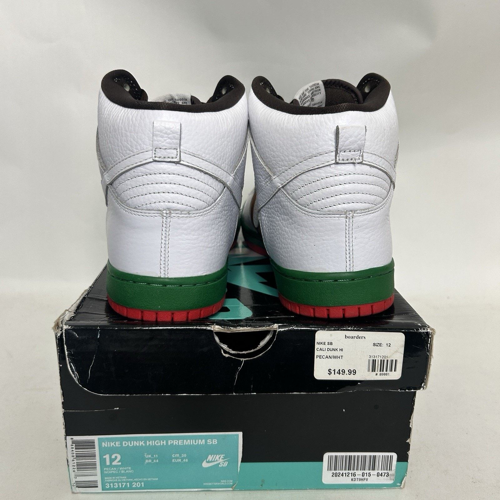 Nike Nike SB Dunk High “California Republic/Pecan White” Size US 12 / EU 45 - 5 Thumbnail