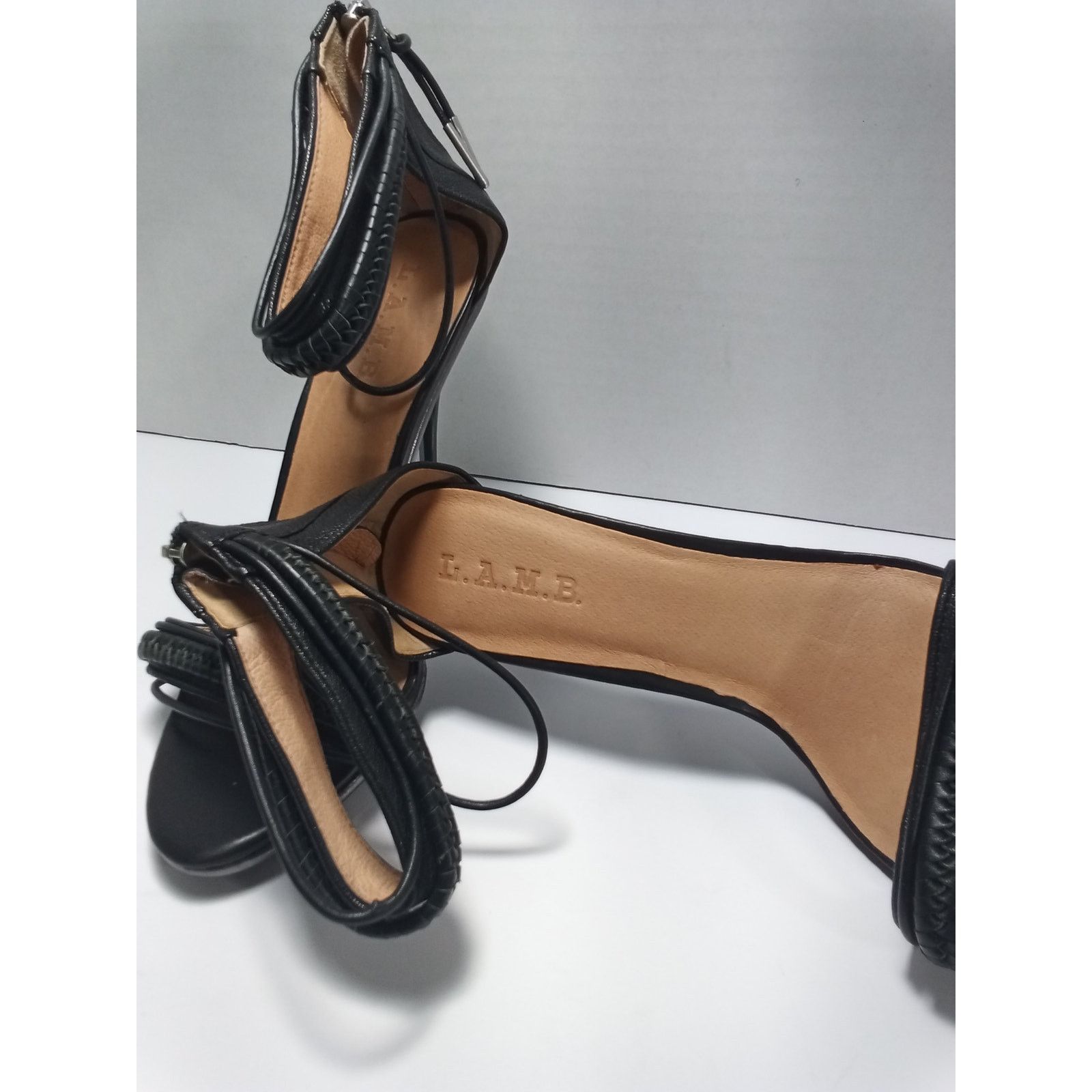 L.A.M.B. L.A.M.B Leather Kanye heels Size US 9.5 / IT 39.5 - 3 Thumbnail