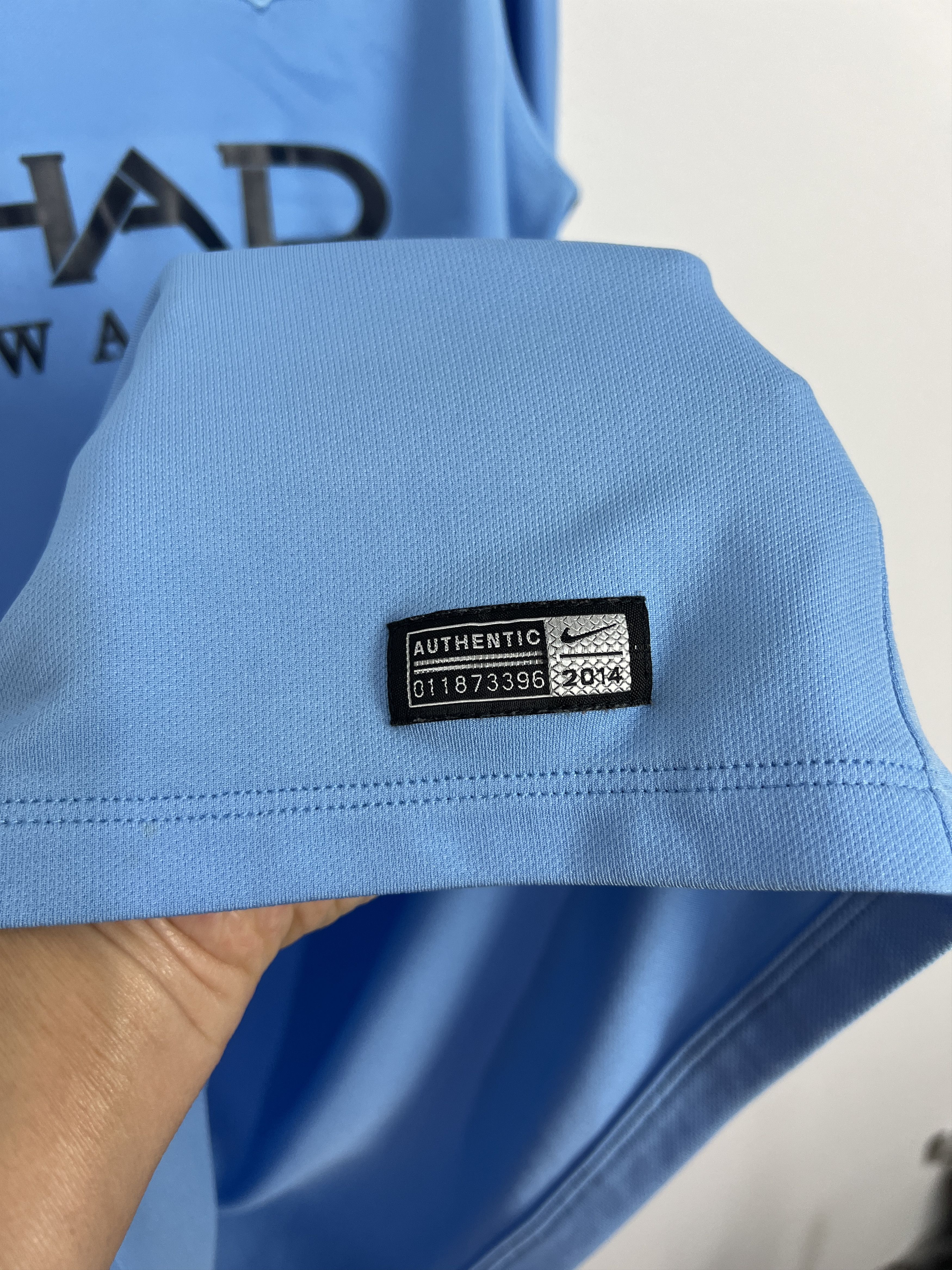 Nike Manchester City Home football shirt 2014 Soccer Nike Size US L / EU 52-54 / 3 - 7 Thumbnail
