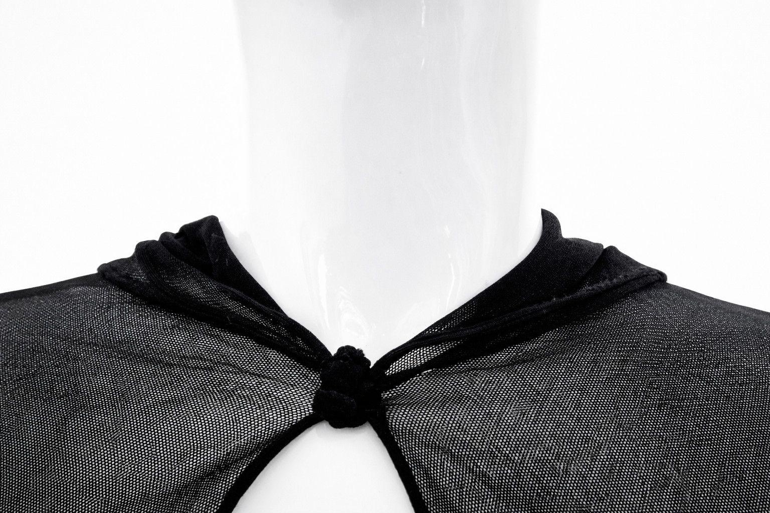 Jean Paul Gaultier Jean Paul Gaultier Hood Hoodie Logo Mesh Men Tassel Top Size US S / EU 44-46 / 1 - 7 Thumbnail