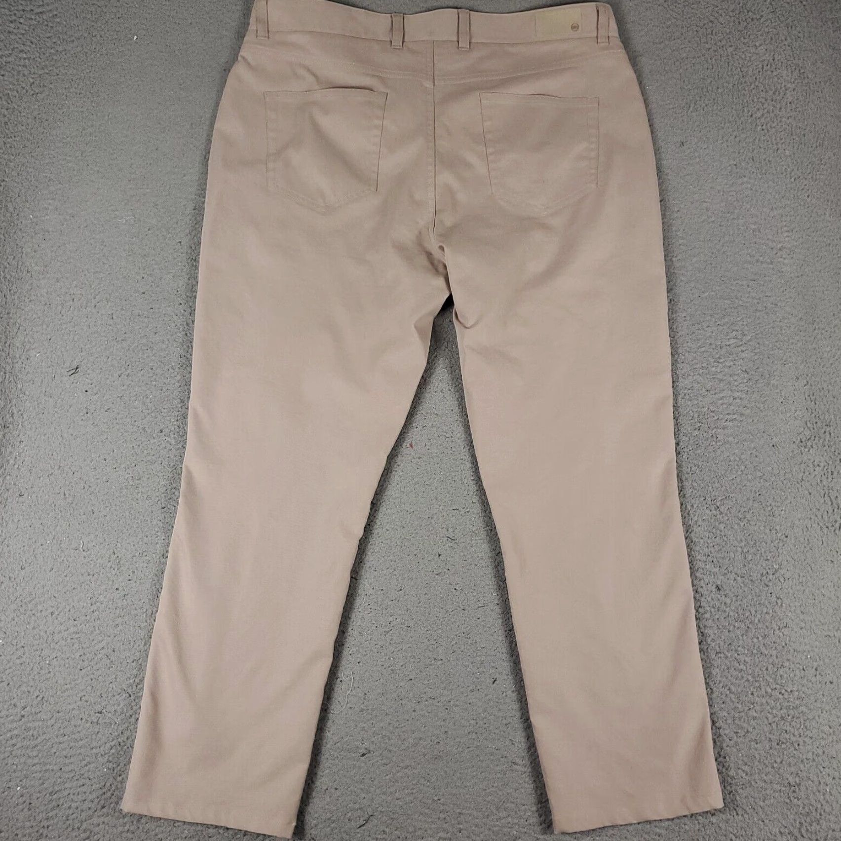 Peter Millar PETER MILLAR Chino Pants Mens Size 38x28 Beige 5-Pocket Stretch Golf Regular Fit Size US 38 / EU 54 - 7 Thumbnail