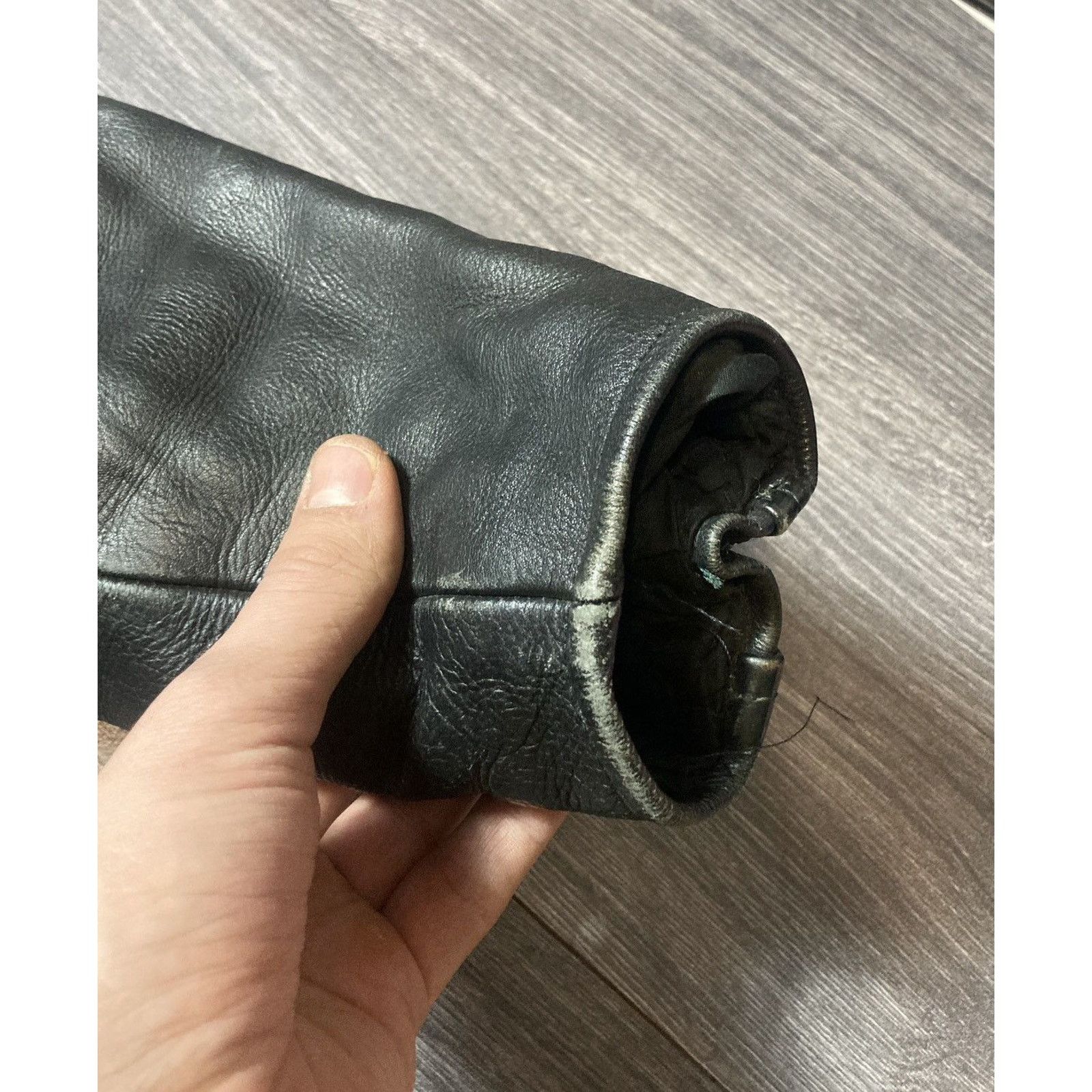 Genuine Leather 90s Opium Vintage Leather Bike Jacket Archive Size US L / EU 52-54 / 3 - 15 Thumbnail