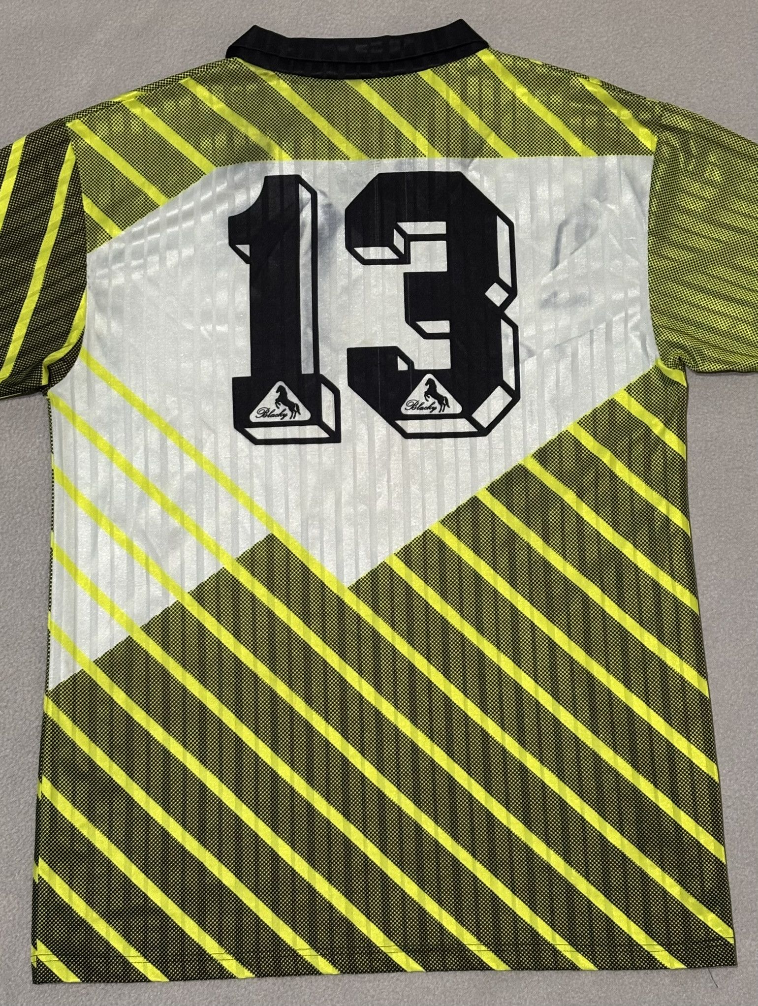 Vintage Blacky #13 Switzerland Football Shirt Size L Size US L / EU 52-54 / 3 - 12 Thumbnail