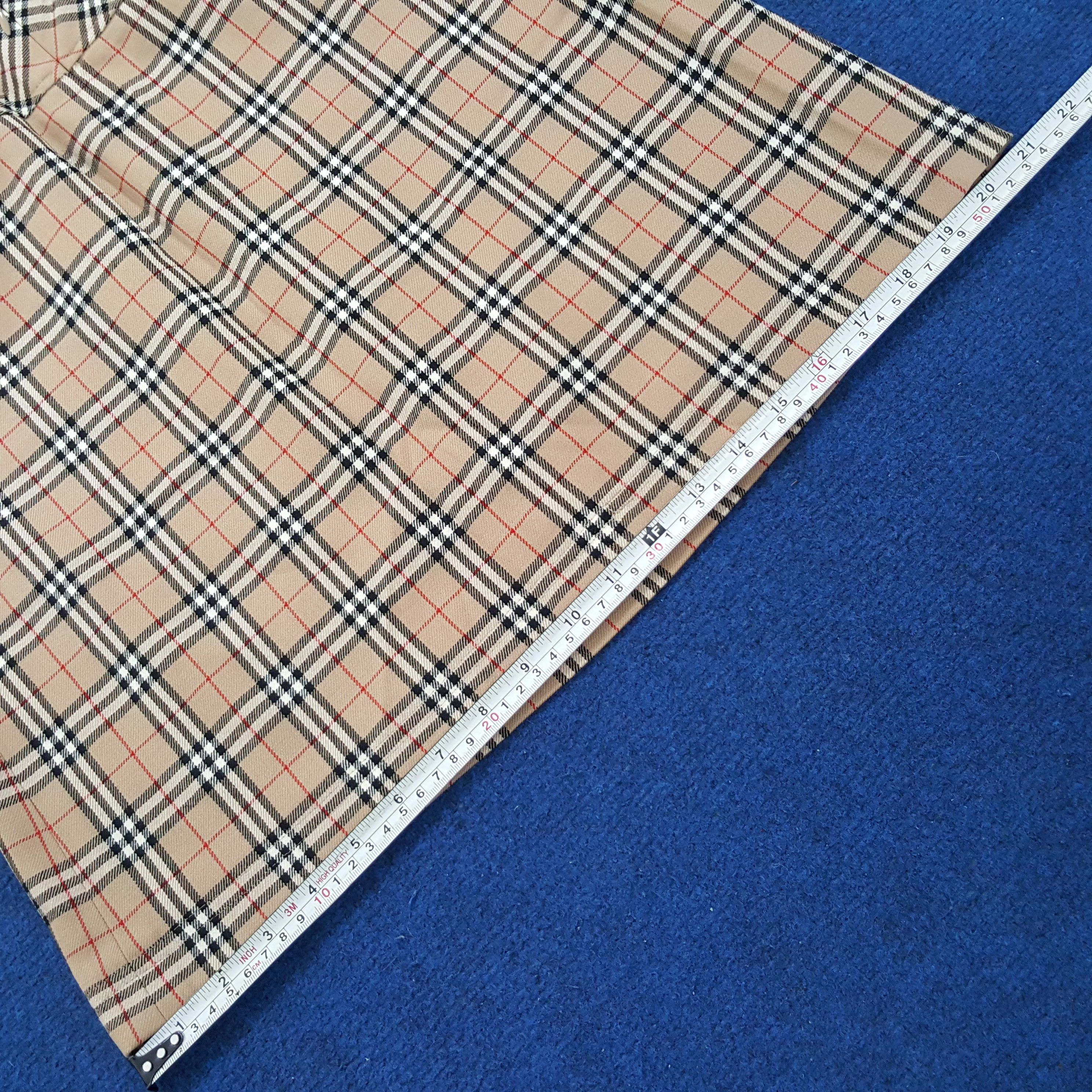 Burberry × Designer × Vintage Vintage Burberry London Nova Check Mini Skirts Size 26" / US 2 / IT 38 - 6 Thumbnail
