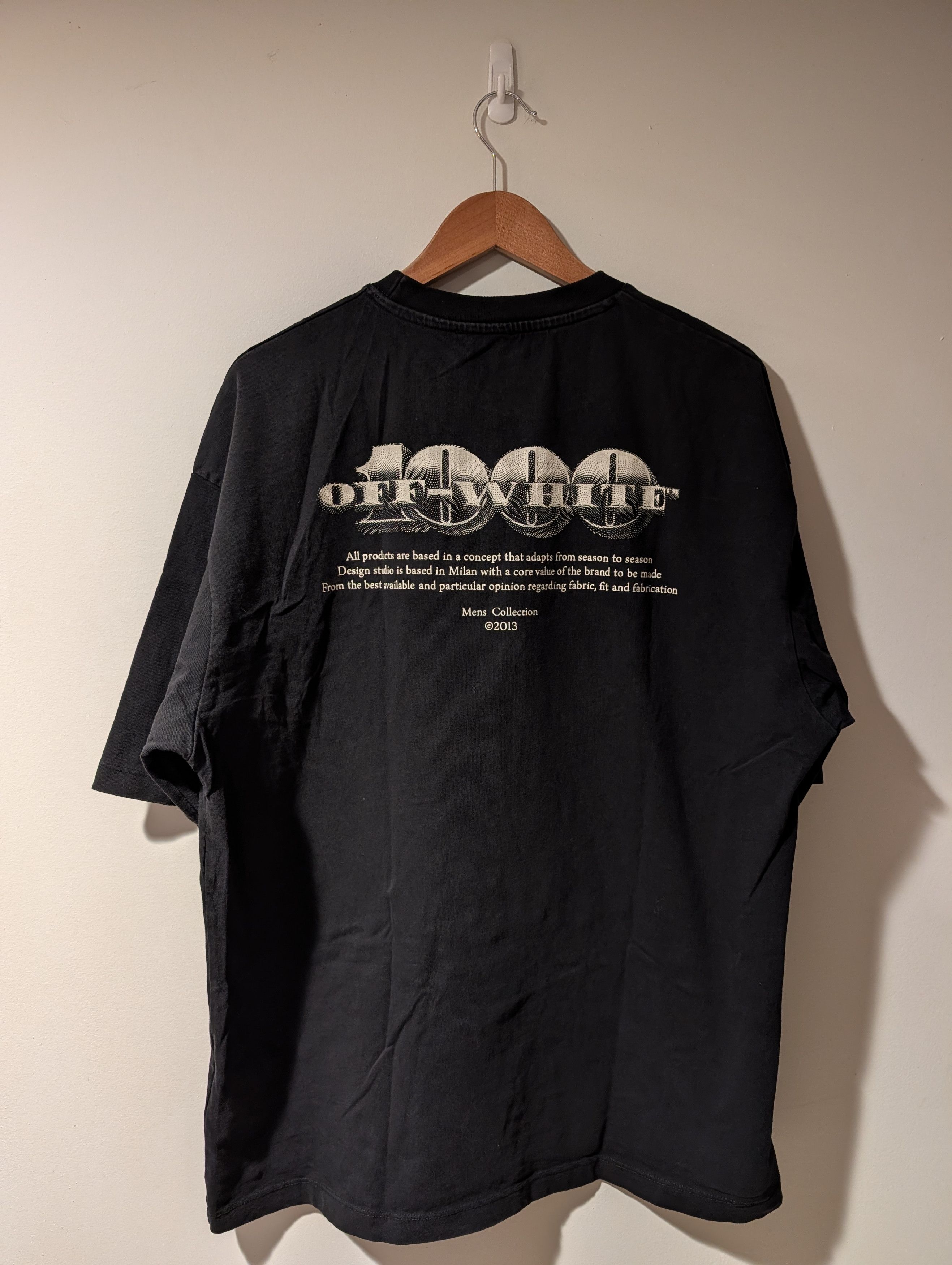 Off-White Off-White Caravaggio 1000 Painting Oversized T-Shirt XL Size US XL / EU 56 / 4 - 8 Thumbnail