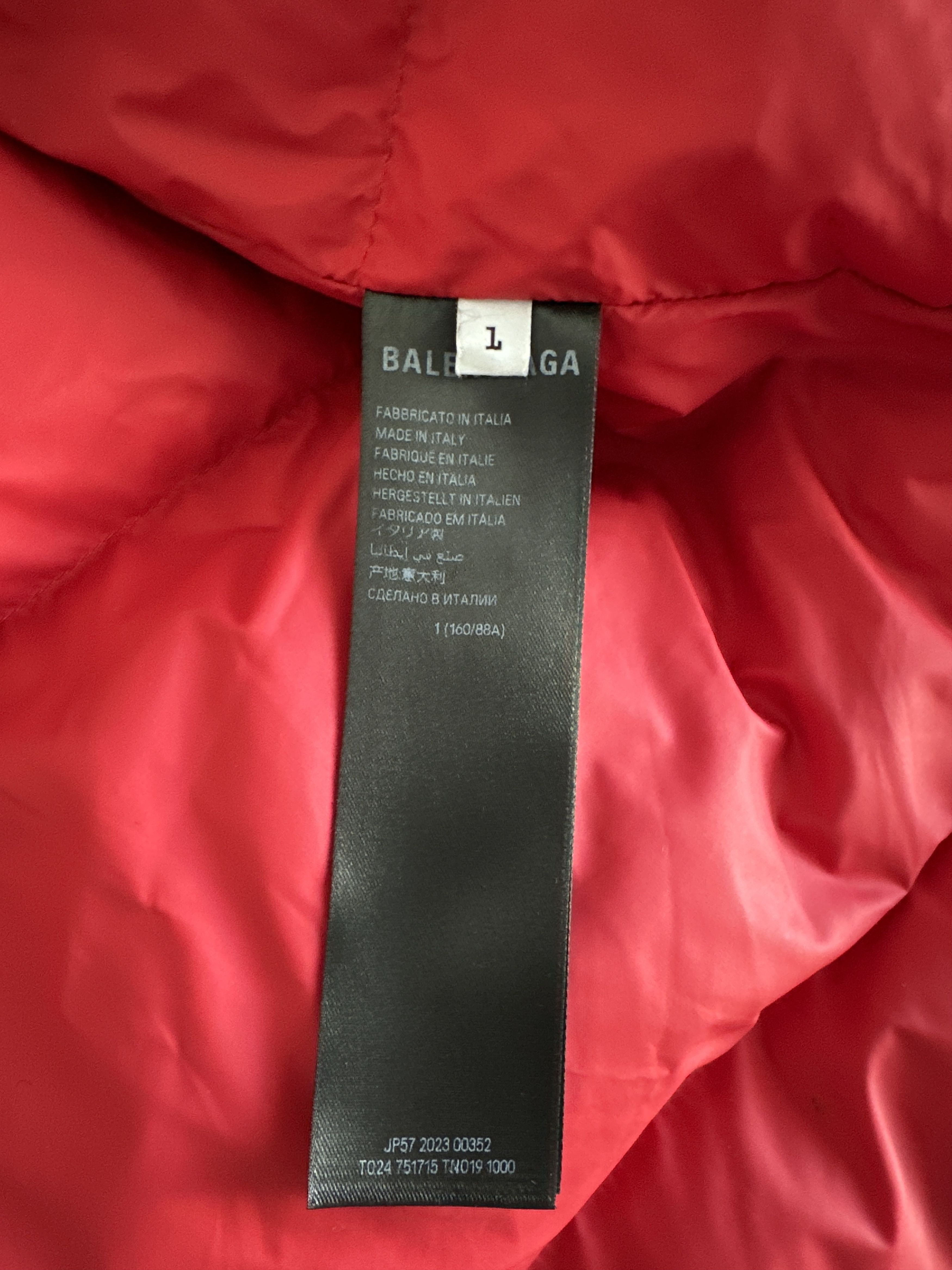 Balenciaga Parka Mat Nylon Black Size US S / EU 44-46 / 1 - 3 Thumbnail