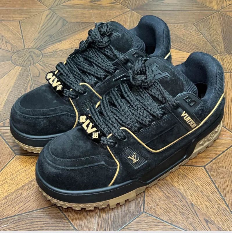 Louis Vuitton Louis Vuitton Trainer Maxi Low-Top Sneakers 0079 Size US 8 / EU 41 - 1 Thumbnail