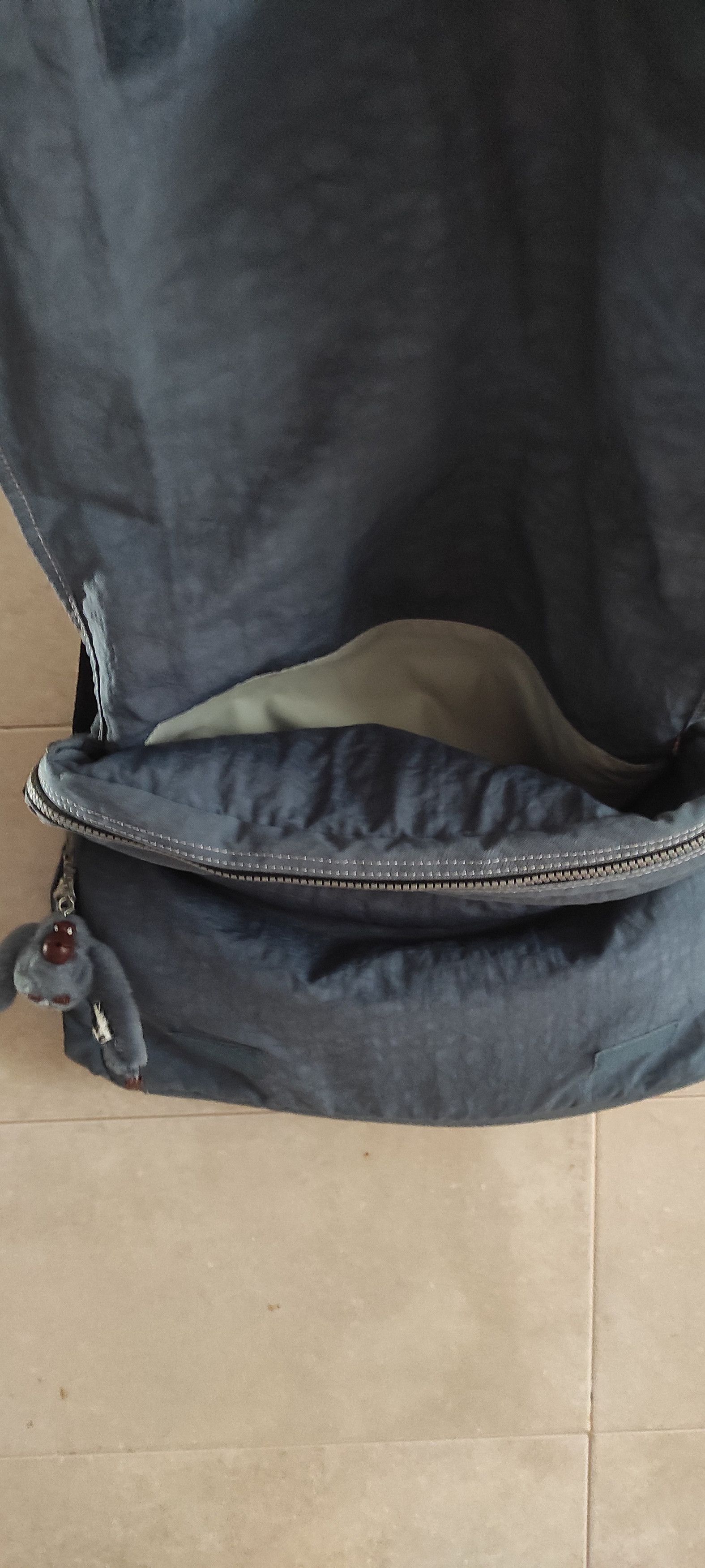Japanese Brand Kipling Messenger Blue Nylon Crossbody Expandable Bag Size ONE SIZE - 19 Thumbnail