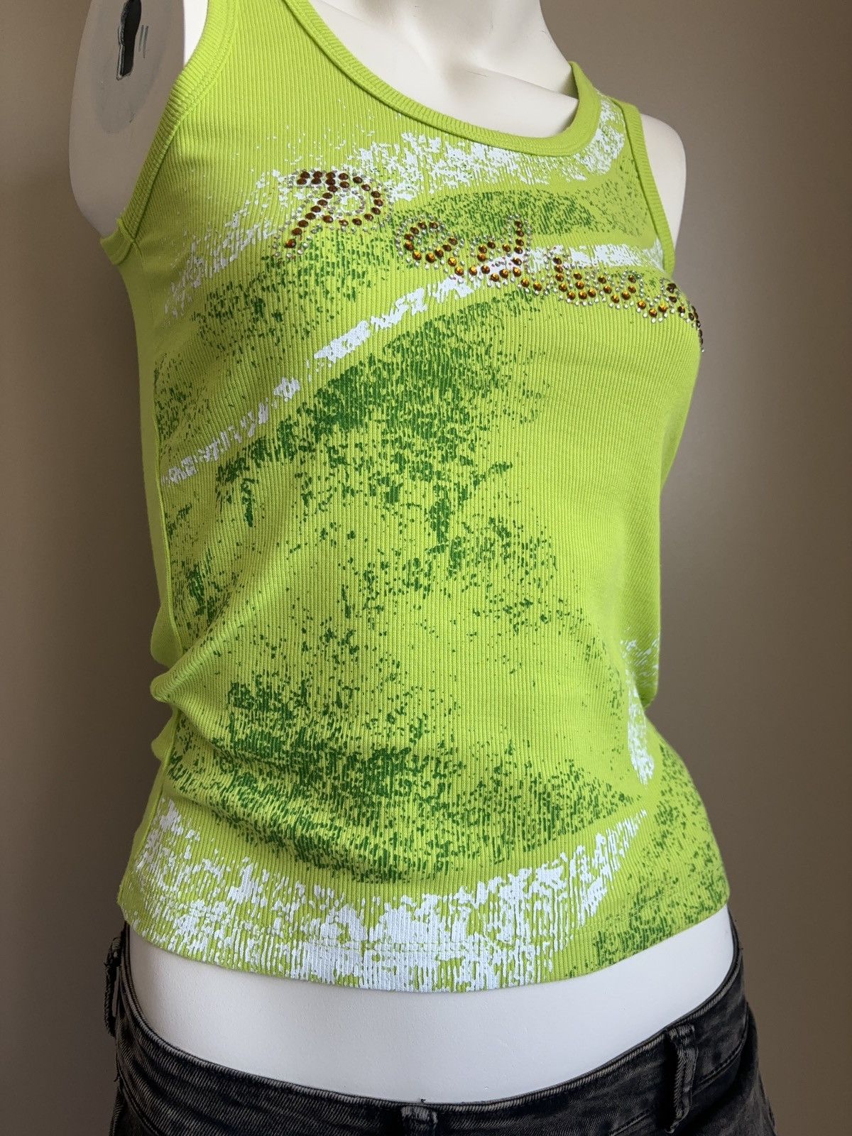 Japanese Brand × Vintage Printed vintage tank top Size S / US 4 / IT 40 - 4 Thumbnail