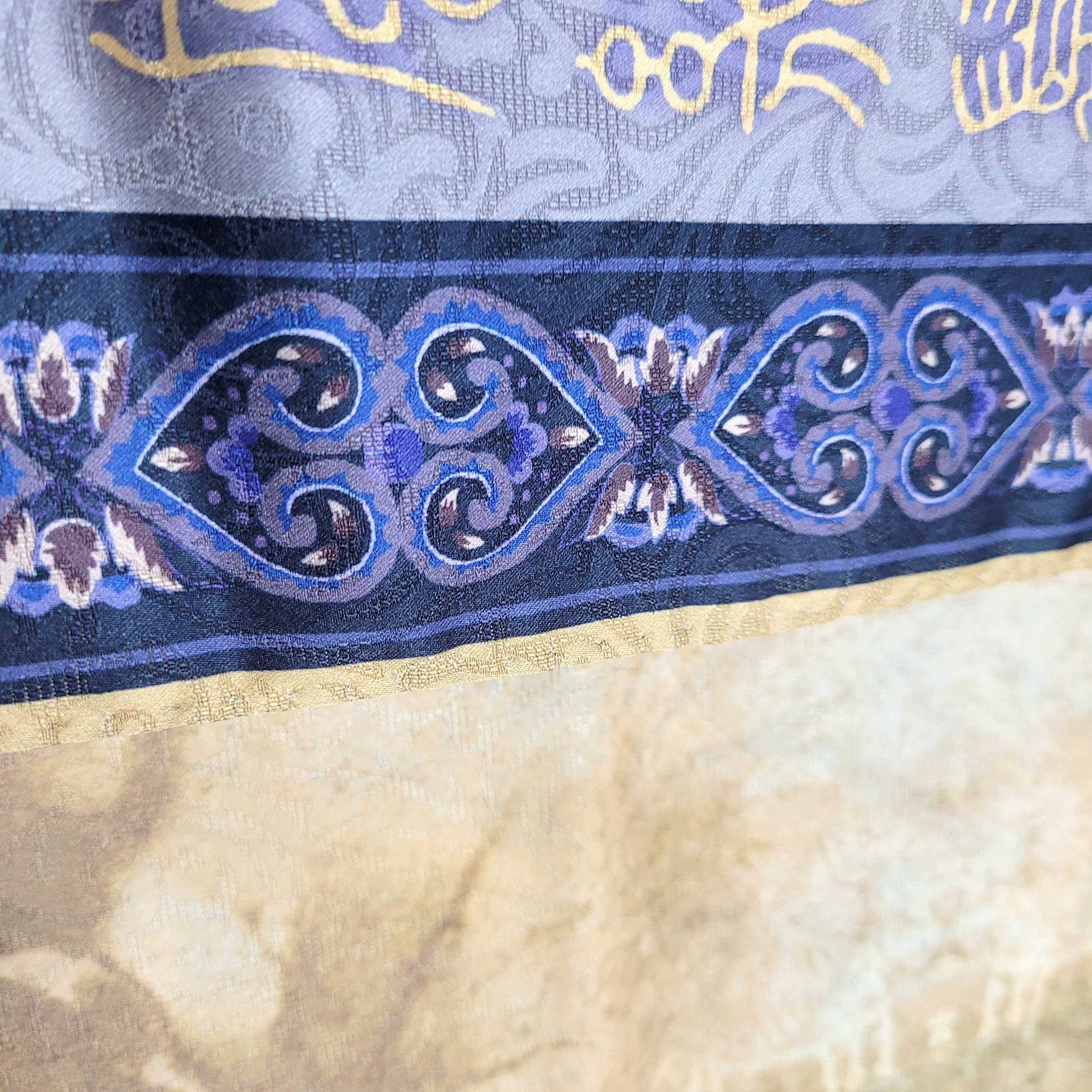 Other NWT Double Sided Silk Scarf 52"x52" Large Square Wrap 3210 Size ONE SIZE - 7 Thumbnail