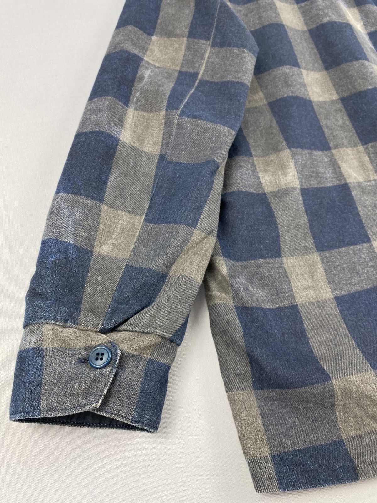 Blue Blue Japan Vintage Flannel Checkered By Blue Blue Japan Size US M / EU 48-50 / 2 - 6 Thumbnail