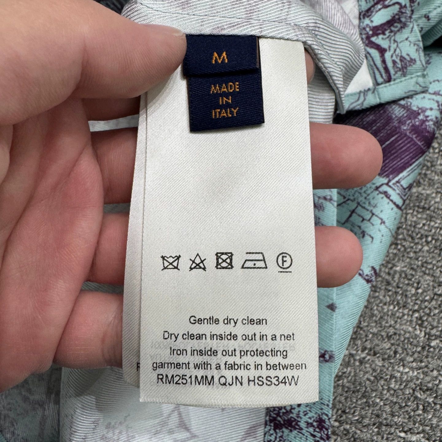 Louis Vuitton LV Gradient Monogram Short Sleeve Shirt M Size US M / EU 48-50 / 2 - 3 Thumbnail