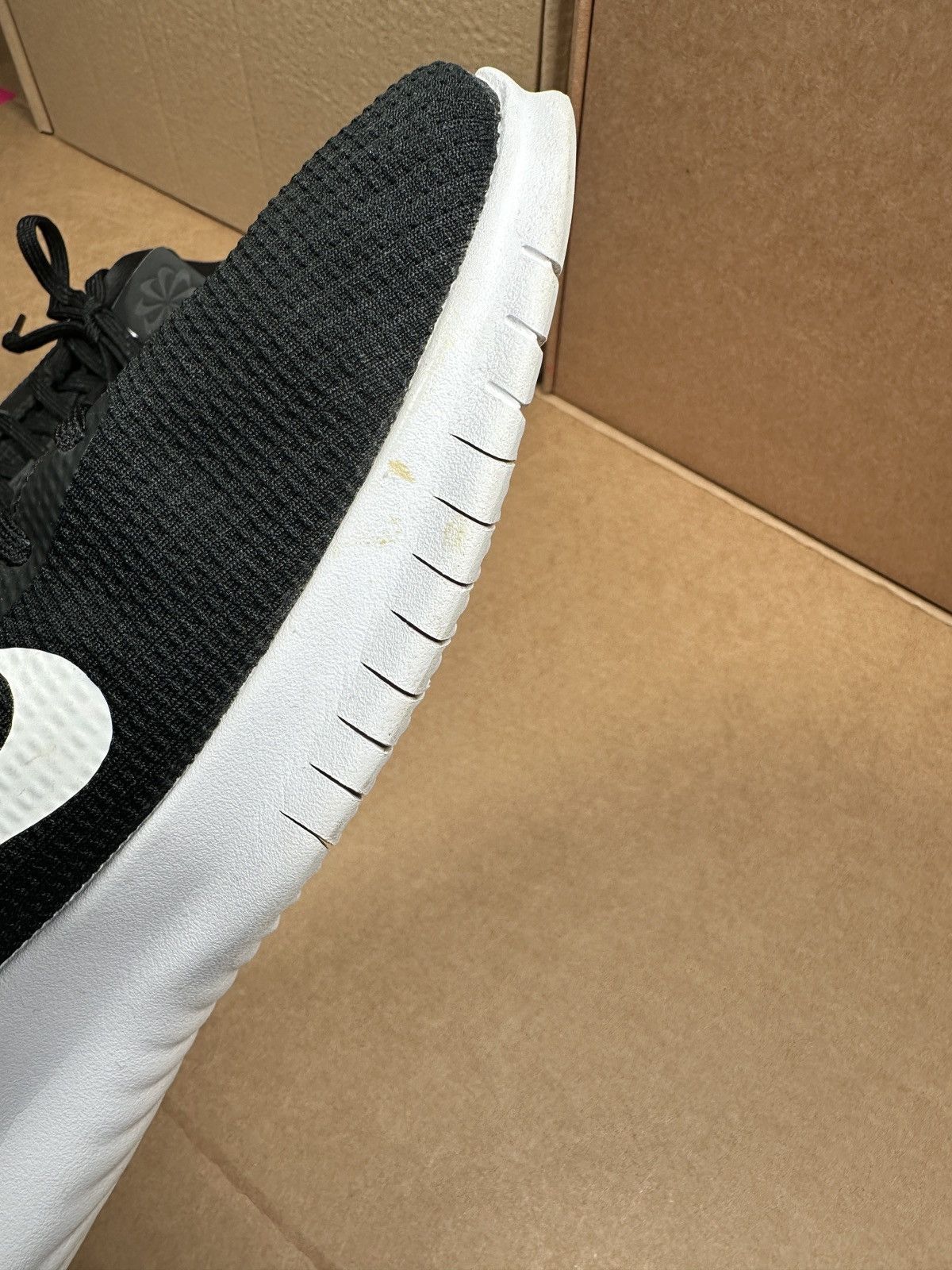Nike Nike Flex Experience Run 11 Black White Trainers. Size US 11.5 / EU 44-45 - 6 Thumbnail
