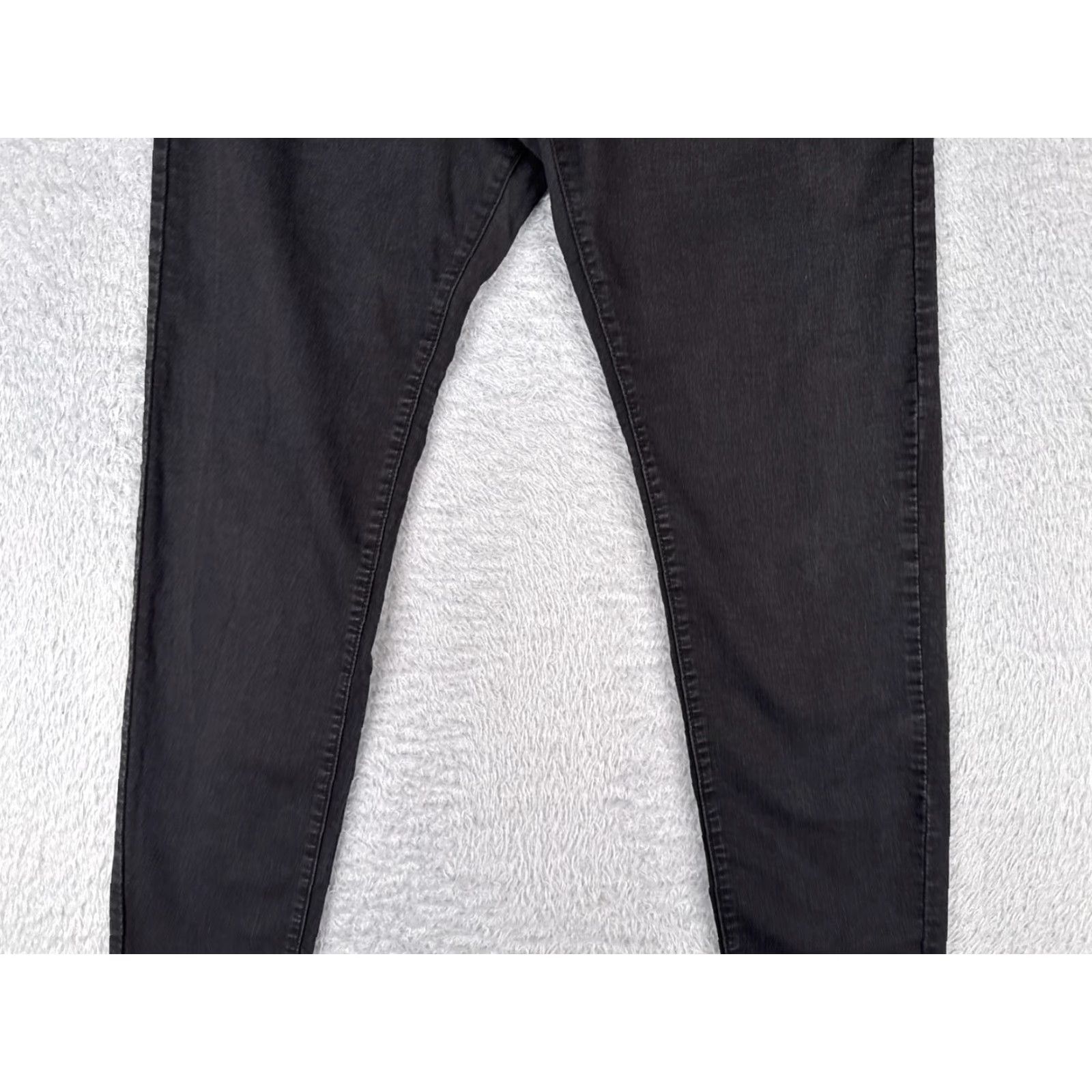 Vintage CI SONO Jeans Juniors 15 Black Denim Skinny Mid Rise Cotton Blend Stretch 31x28 Woman Jeans Capable 5-Pocket Design Vintage: No Size 36" / US 14 / IT 50 - 3 Thumbnail