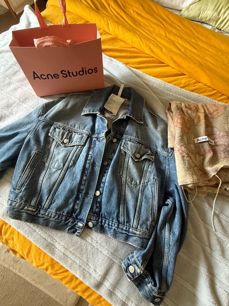 Acne Studios acne studios size:32 Blue denim coat Size XXS / US 00 / IT 34 - 1 Thumbnail