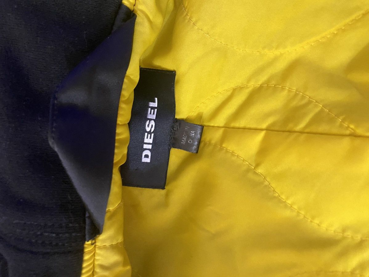 Diesel DIESEL Unreleased Bomber/Parka, Hooded, Black and Yellow Size US L / EU 52-54 / 3 - 2 Thumbnail