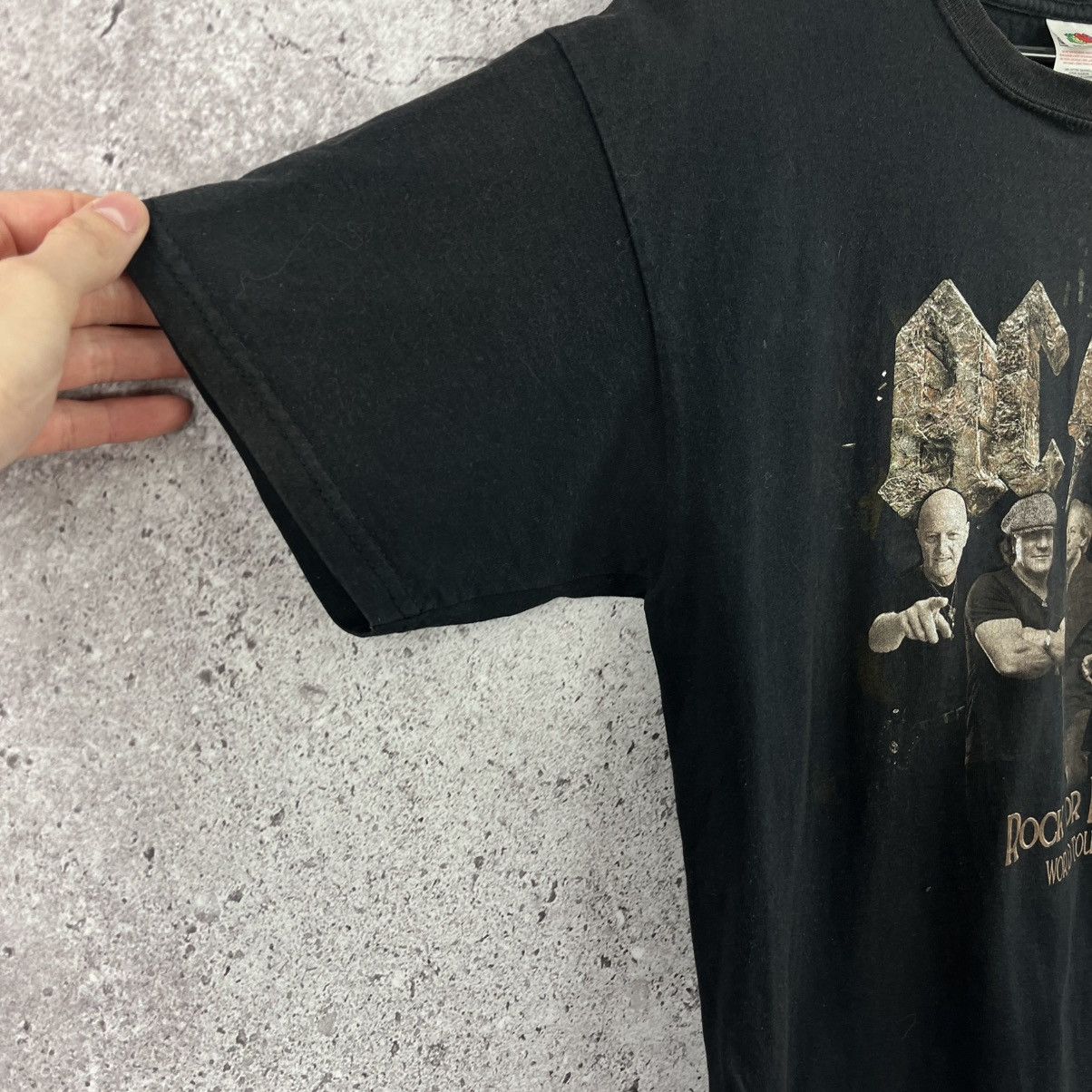 AC/DC Ac/Dc Rock or Bust World Tour 2015 Big Logo Size M Size US M / EU 48-50 / 2 - 4 Thumbnail