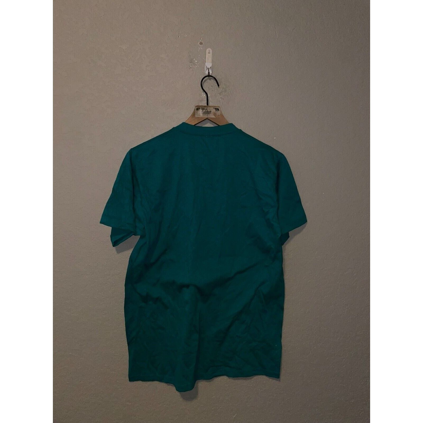 Jerzees Vintage Lancaster Shirt Pennsylvania Tee Teal 1988 80s Large Size US L / EU 52-54 / 3 - 10 Thumbnail