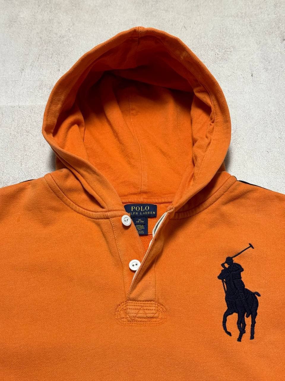 Vintage Vintage Polo Ralph Lauren Hoodie Baggy Big Logo Y2K 90s Size US M / EU 48-50 / 2 - 5 Thumbnail