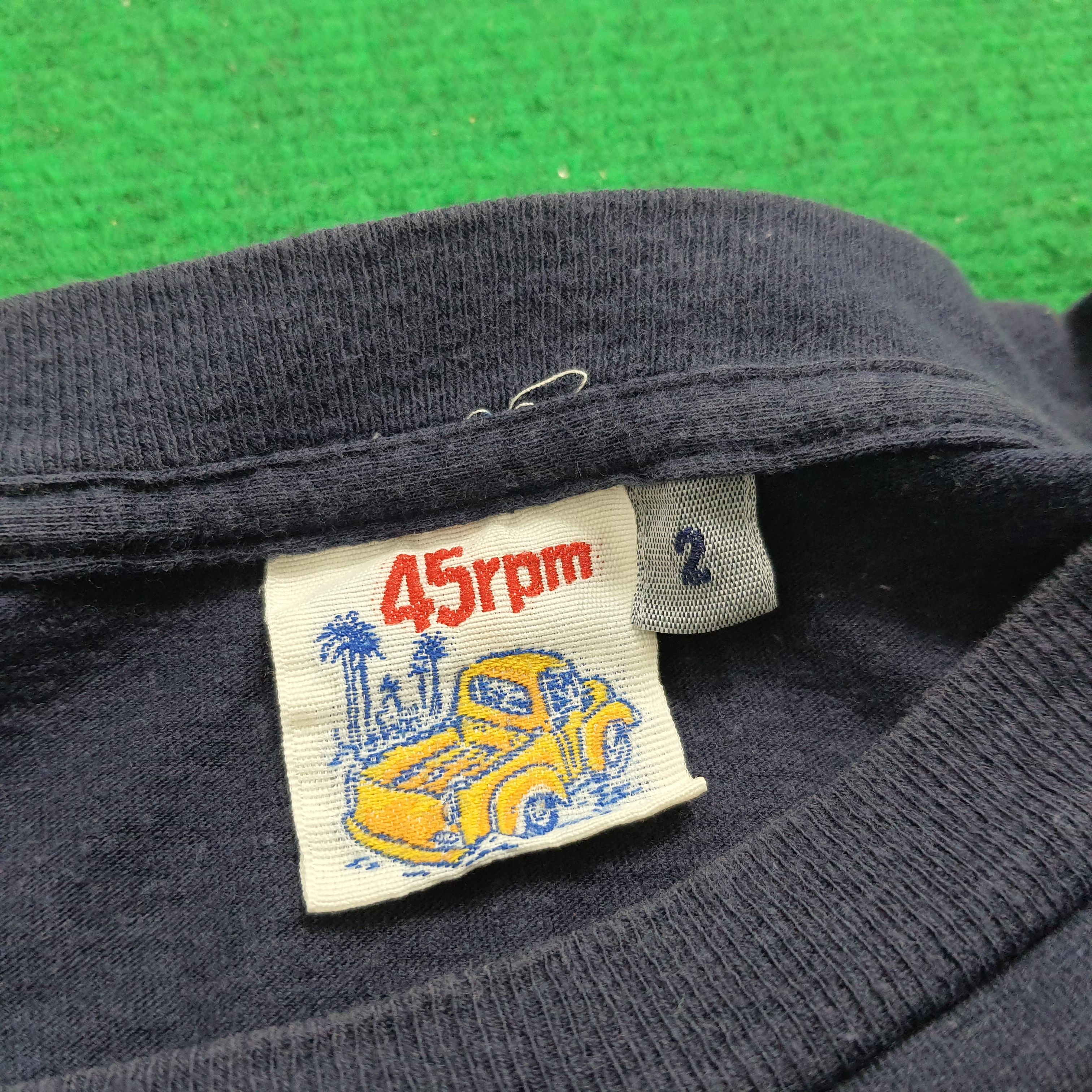 45rpm × Japanese Brand × Vintage Vintage 45rpm Japanese Brand Tshirt Size US M / EU 48-50 / 2 - 4 Thumbnail