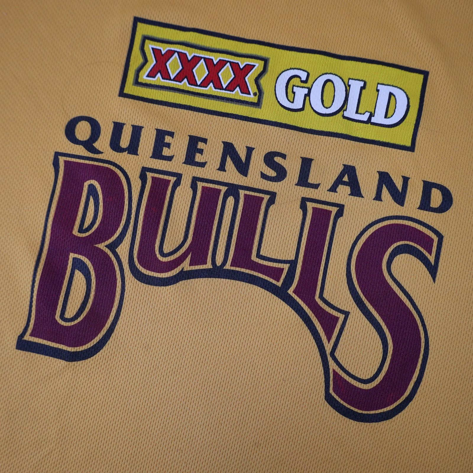 Vintage Vintage Queensland Bulls Cricket Shirt Jersey Size US M / EU 48-50 / 2 - 5 Thumbnail