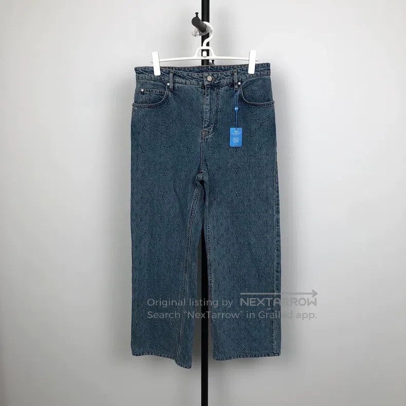 Louis Vuitton Louis Vuitton Old Flower Jeans Size US 29 - 1 Thumbnail