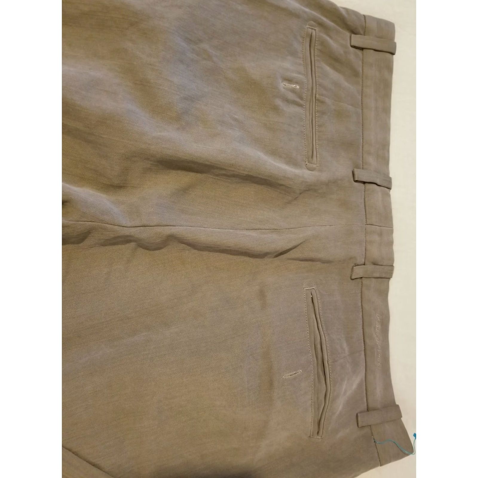 Tommy Bahama Mens Tommy Bahama Dress Pants 36x32 Khaki Slack Trouser Beige Size US 36 / EU 52 - 2 Thumbnail